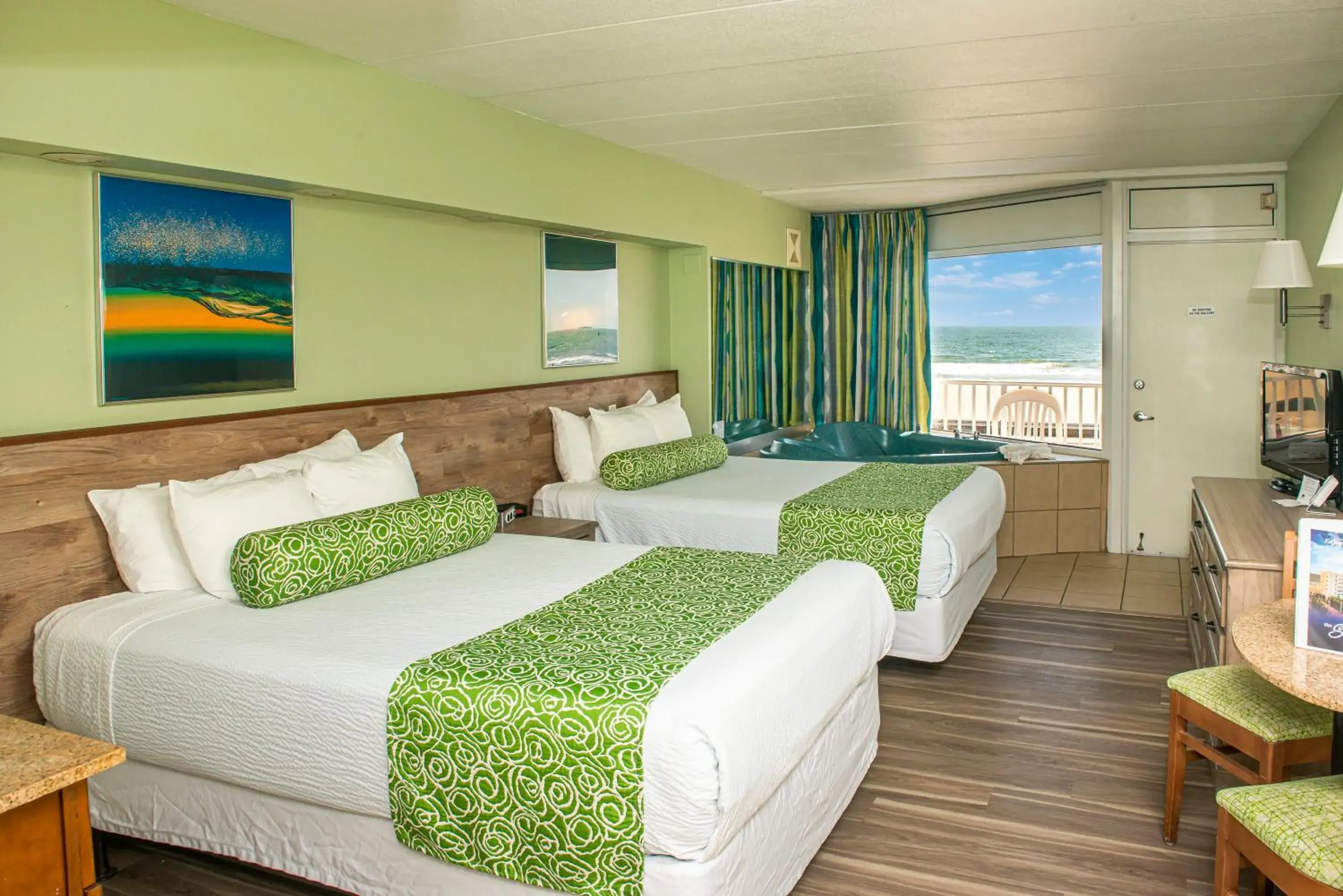 Bed in The Schooner Inn Bed in The Schooner Inn