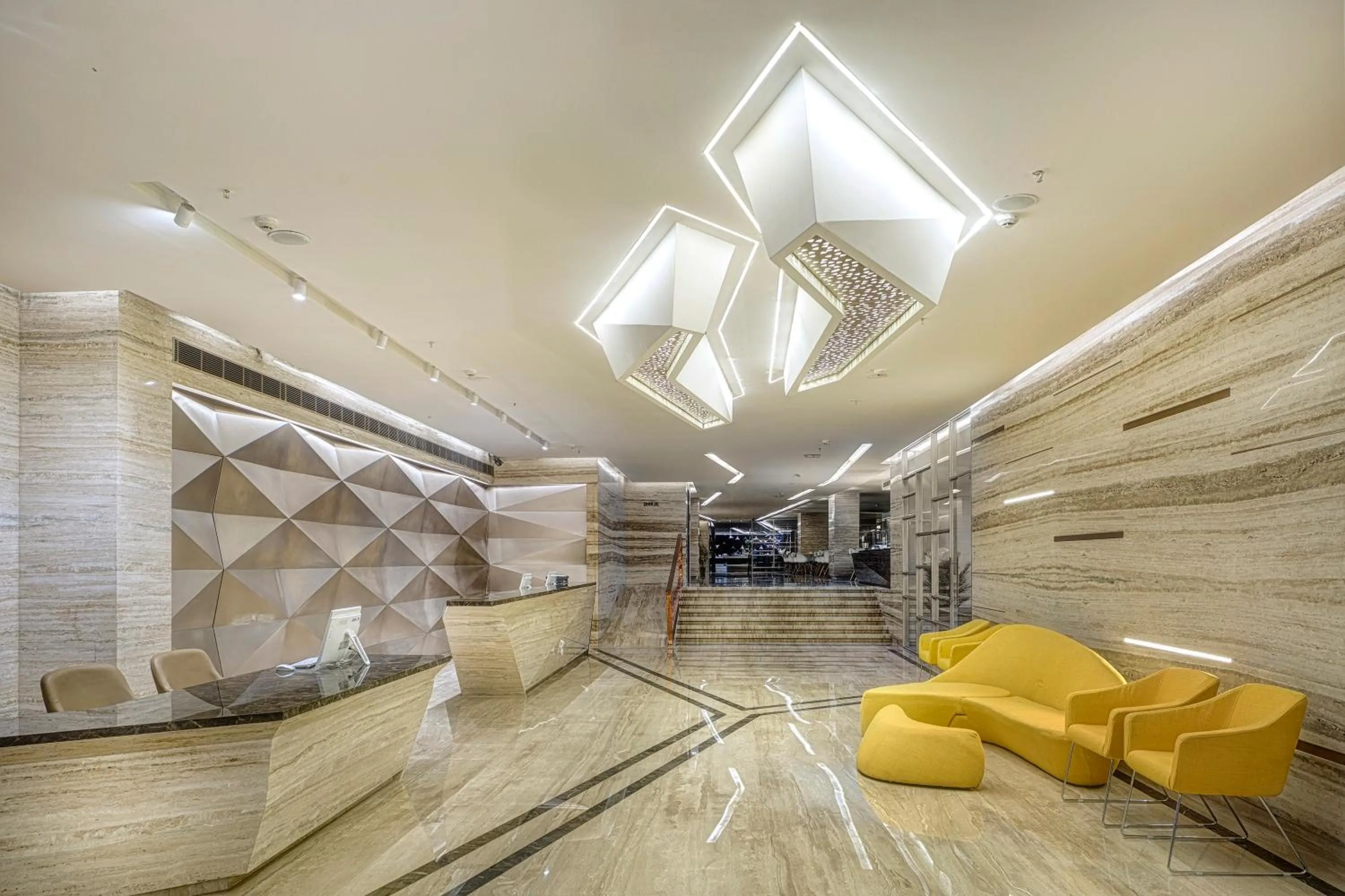 Lobby or reception in Attide Hotel