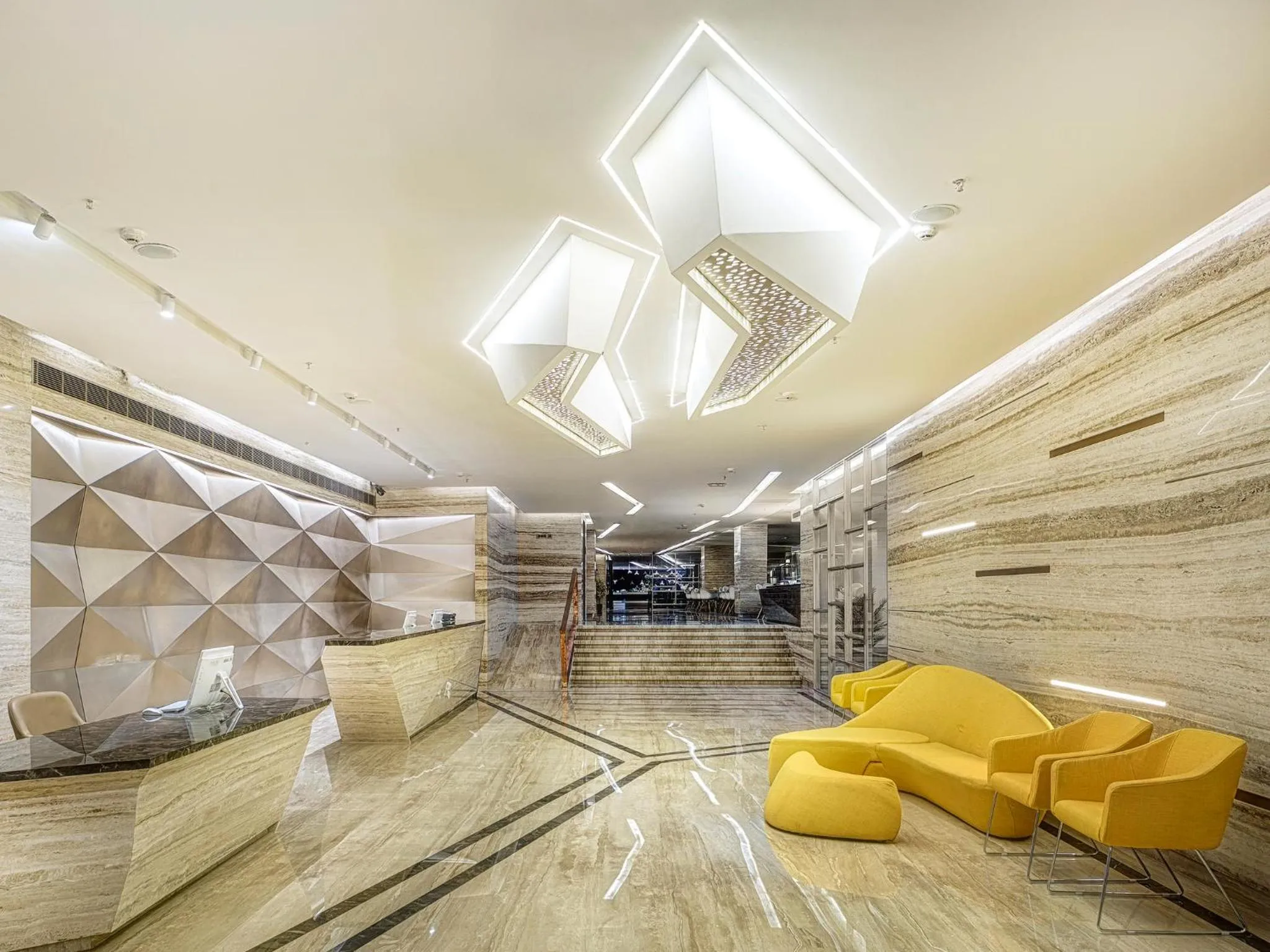 Lobby or reception in Attide Hotel