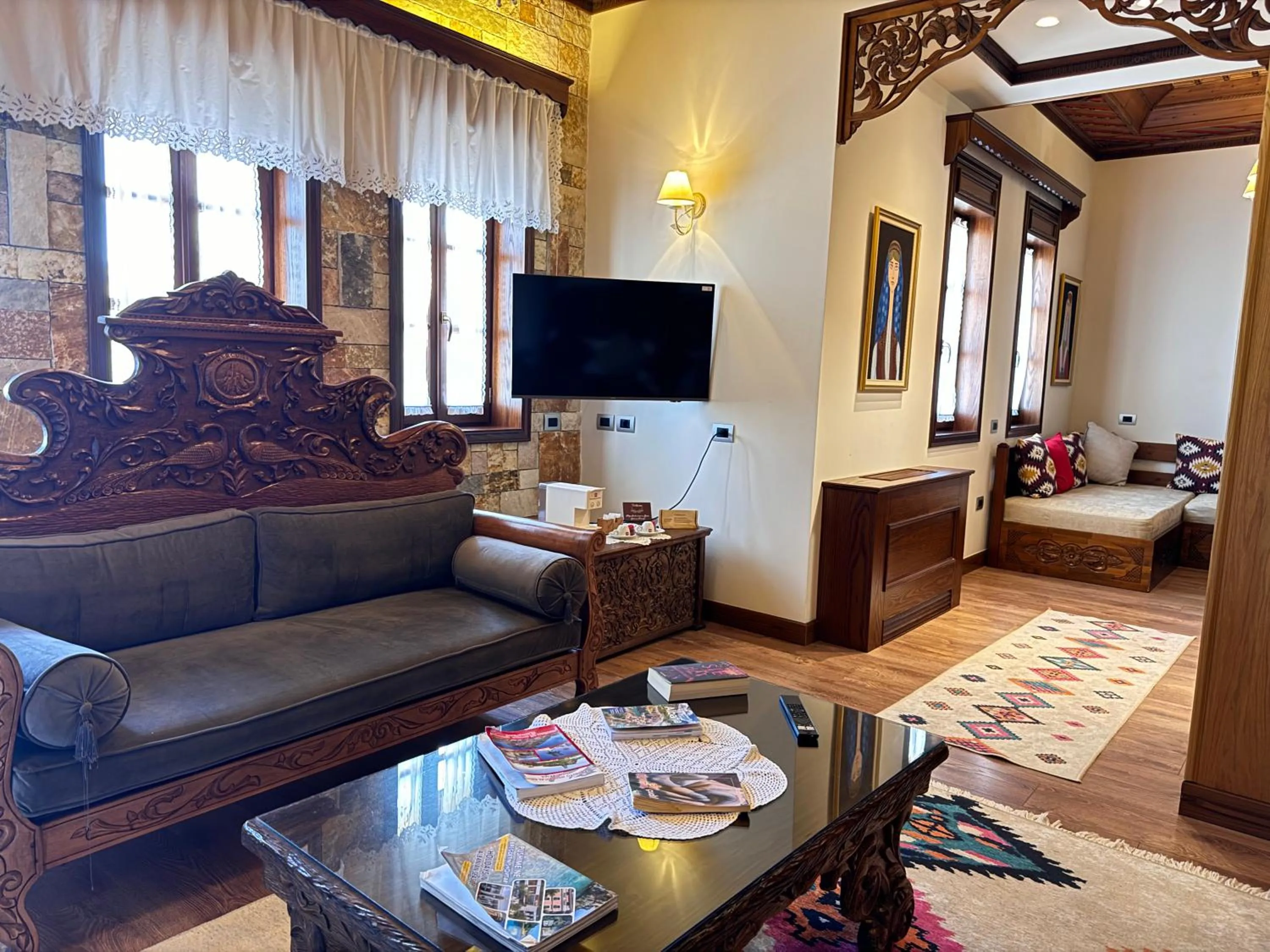 Living room in KERCULLA Resort