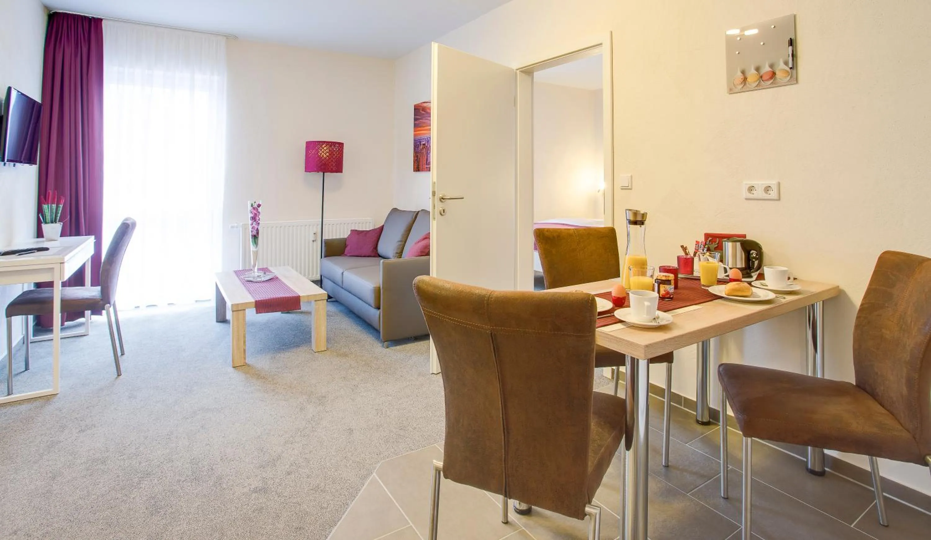 Photo of the whole room in Weyher Aparthotel