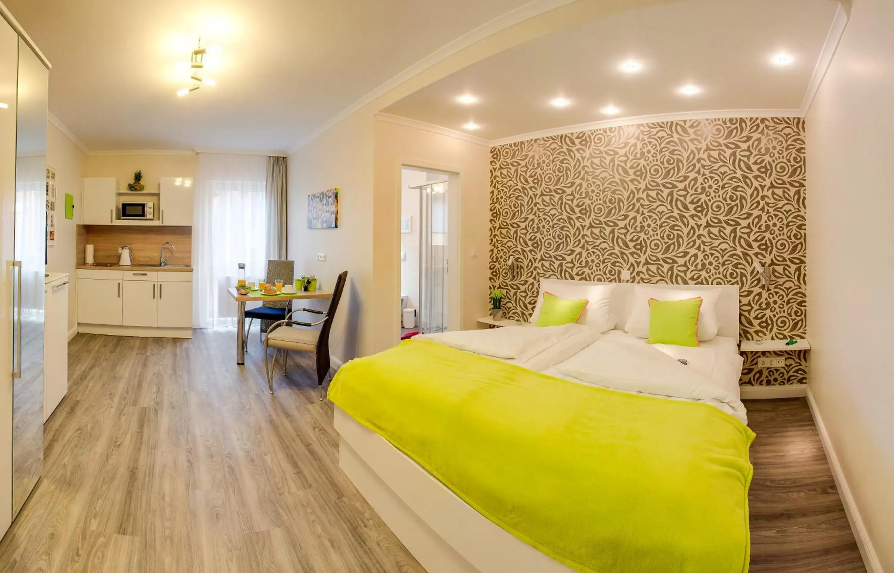 Double Room with Kitchenette - single occupancy in Weyher Aparthotel Double Room with Kitchenette - single occupancy in Weyher Aparthotel