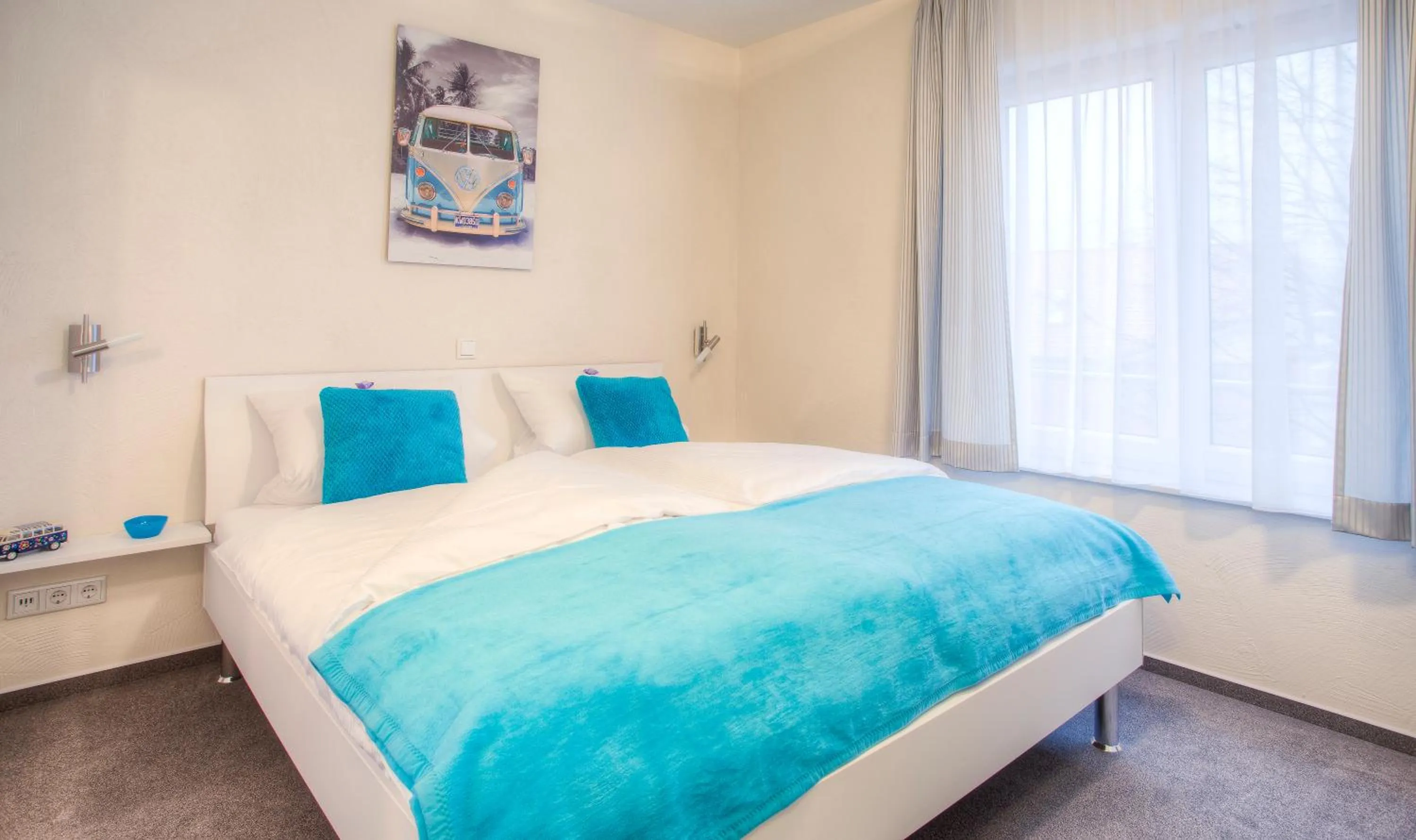 Photo of the whole room, Bed in Weyher Aparthotel