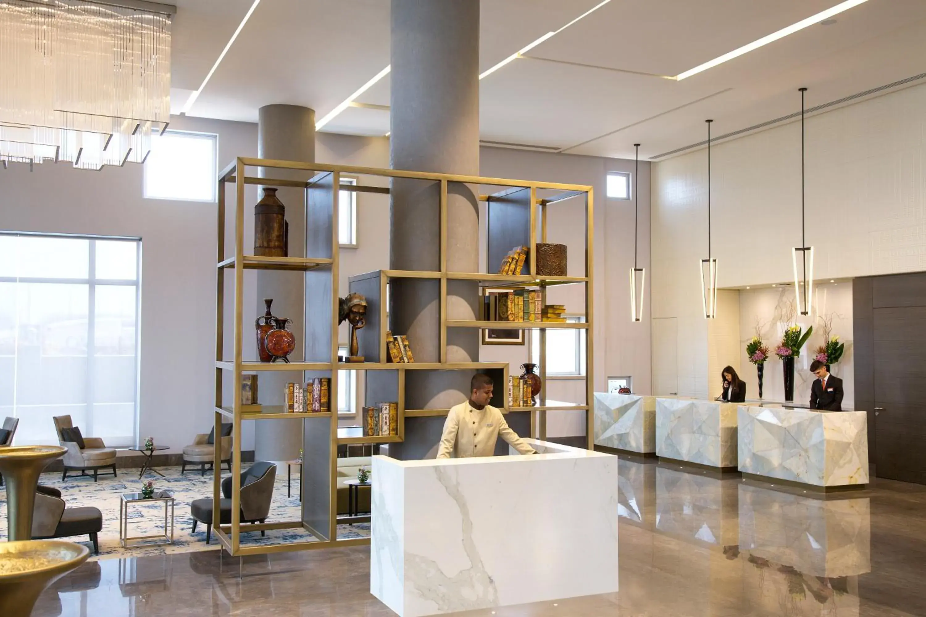 Lobby or reception in Erbil Arjaan by Rotana Lobby or reception in Erbil Arjaan by Rotana