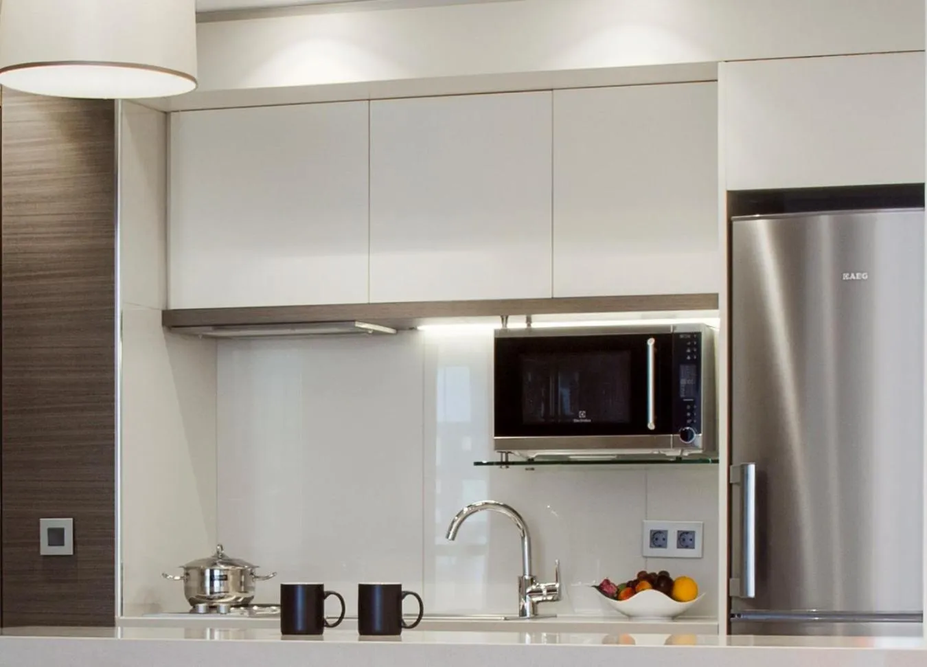 Kitchen or kitchenette in Erbil Arjaan by Rotana