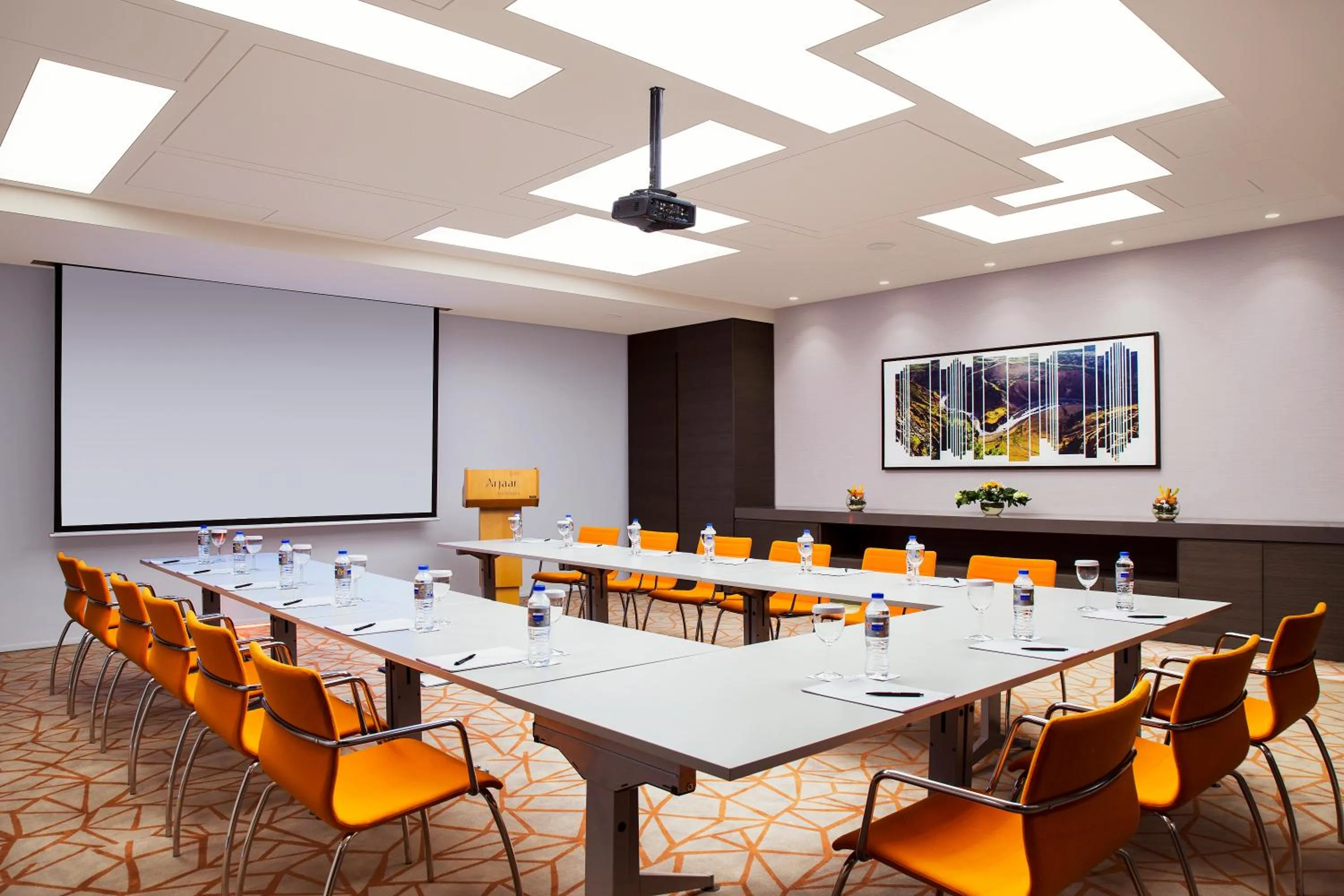 Meeting/conference room in Erbil Arjaan by Rotana