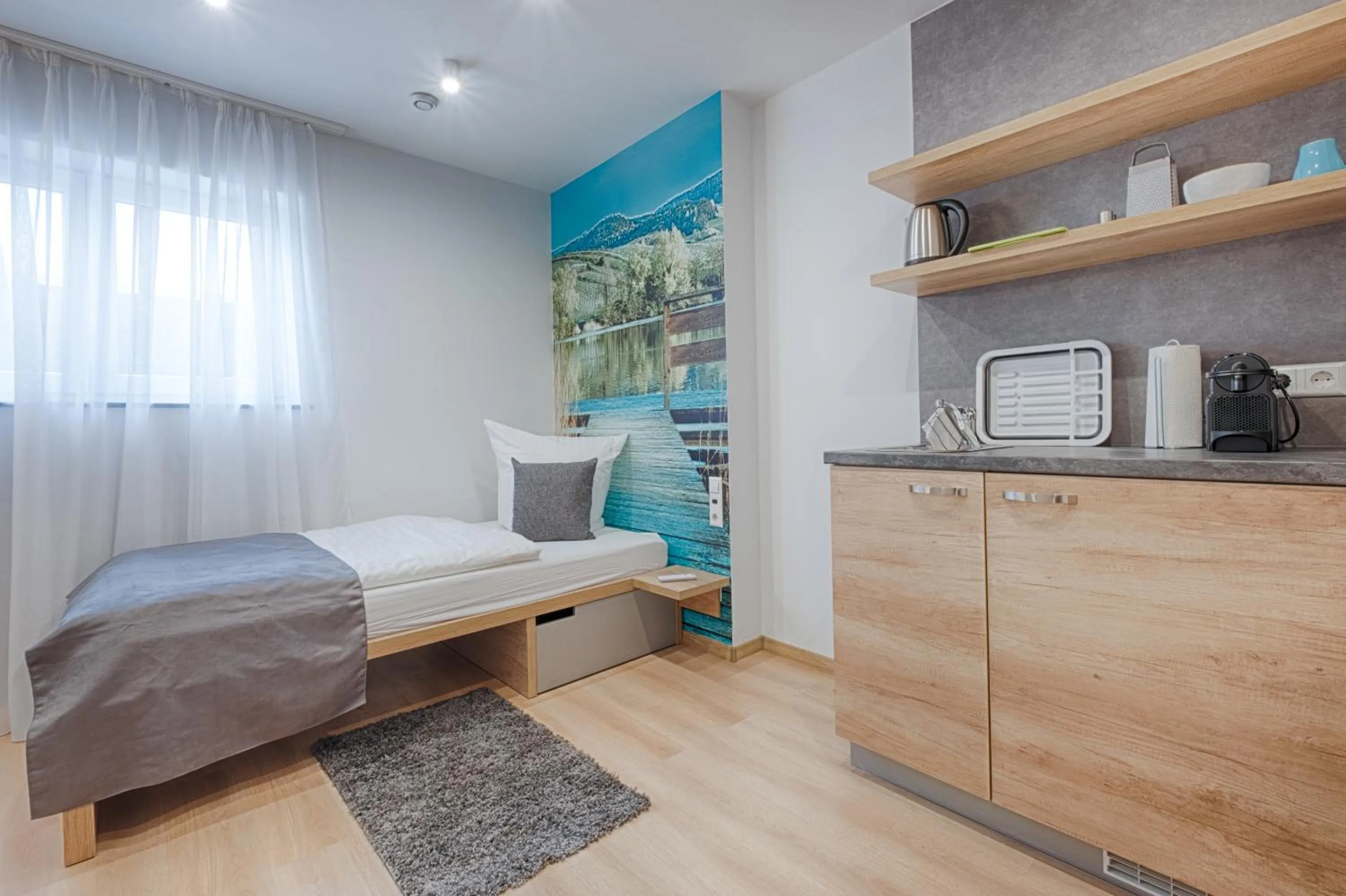 Bed in Pension Breitenauer See