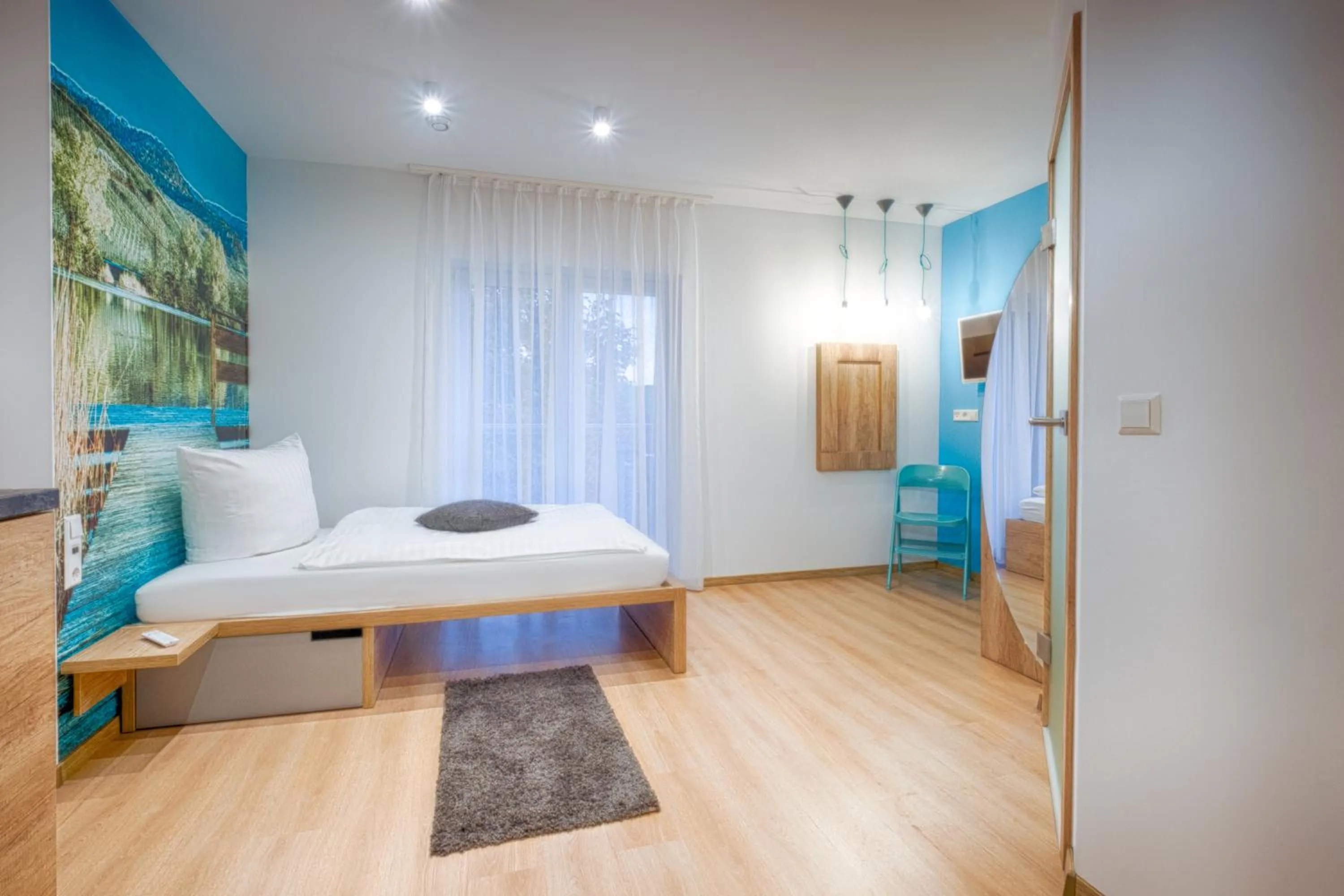 Bed in Pension Breitenauer See