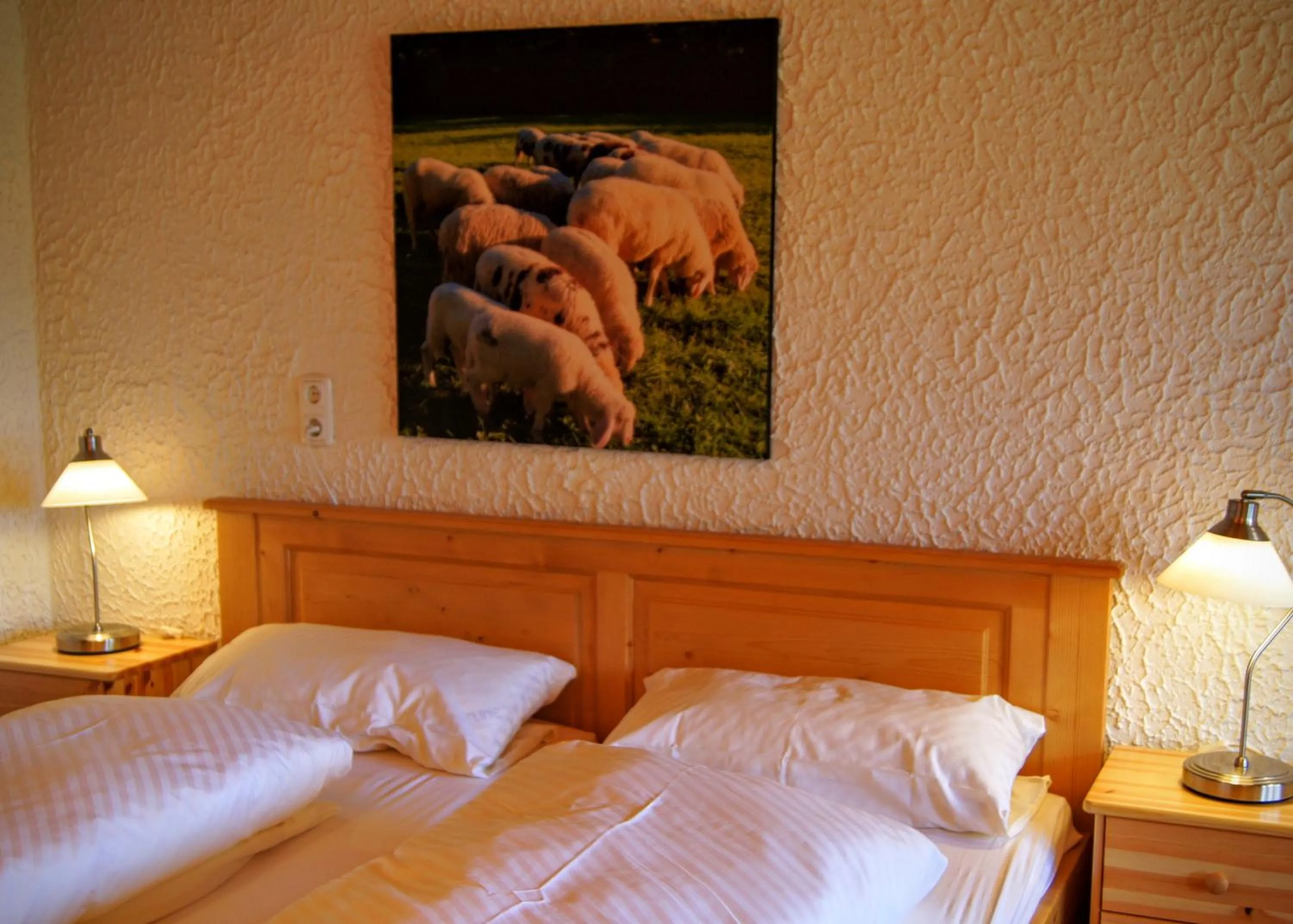 Bed in Bavarian Holiday Hideaway