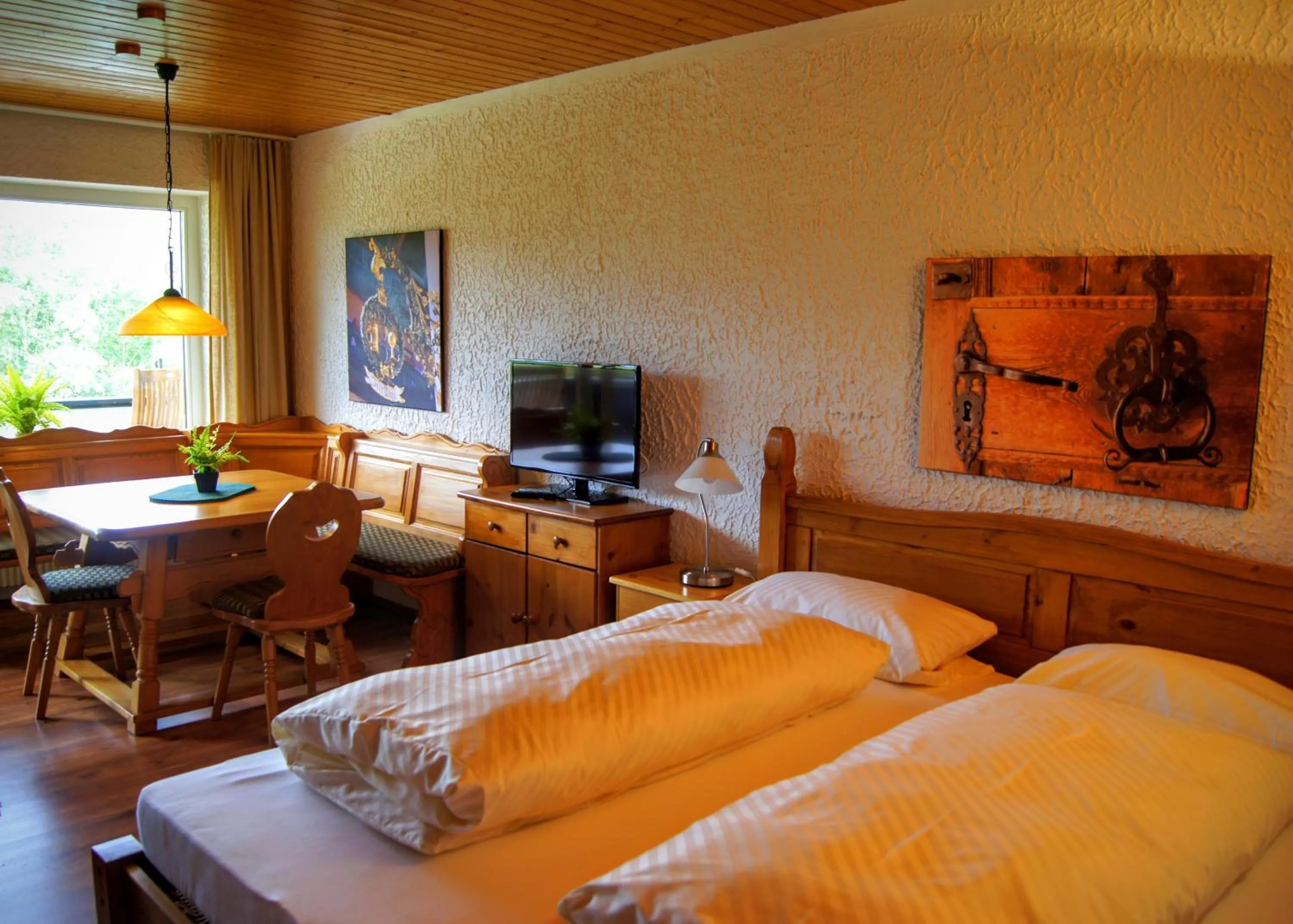 Bed in Bavarian Holiday Hideaway