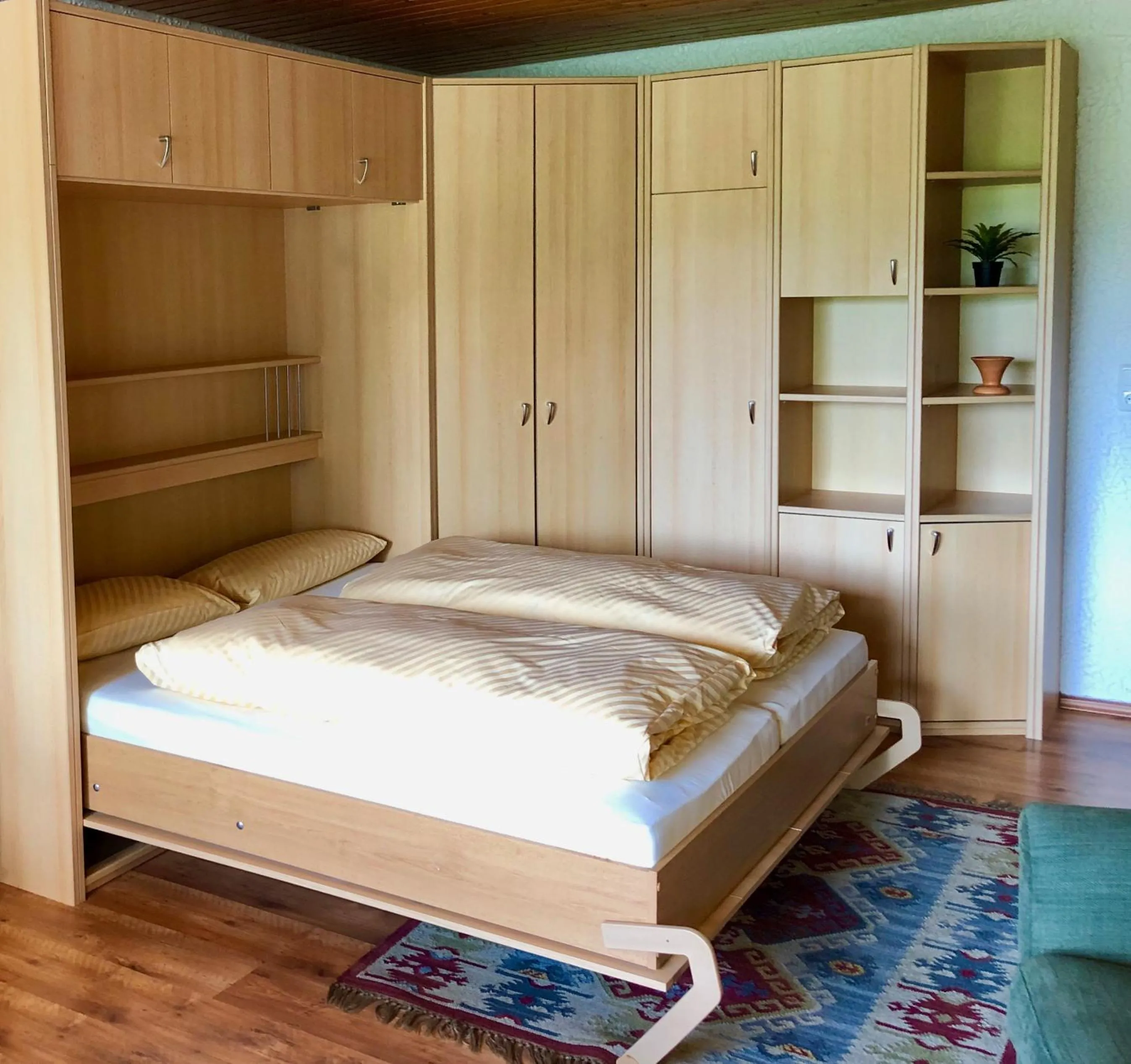 Bed in Bavarian Holiday Hideaway