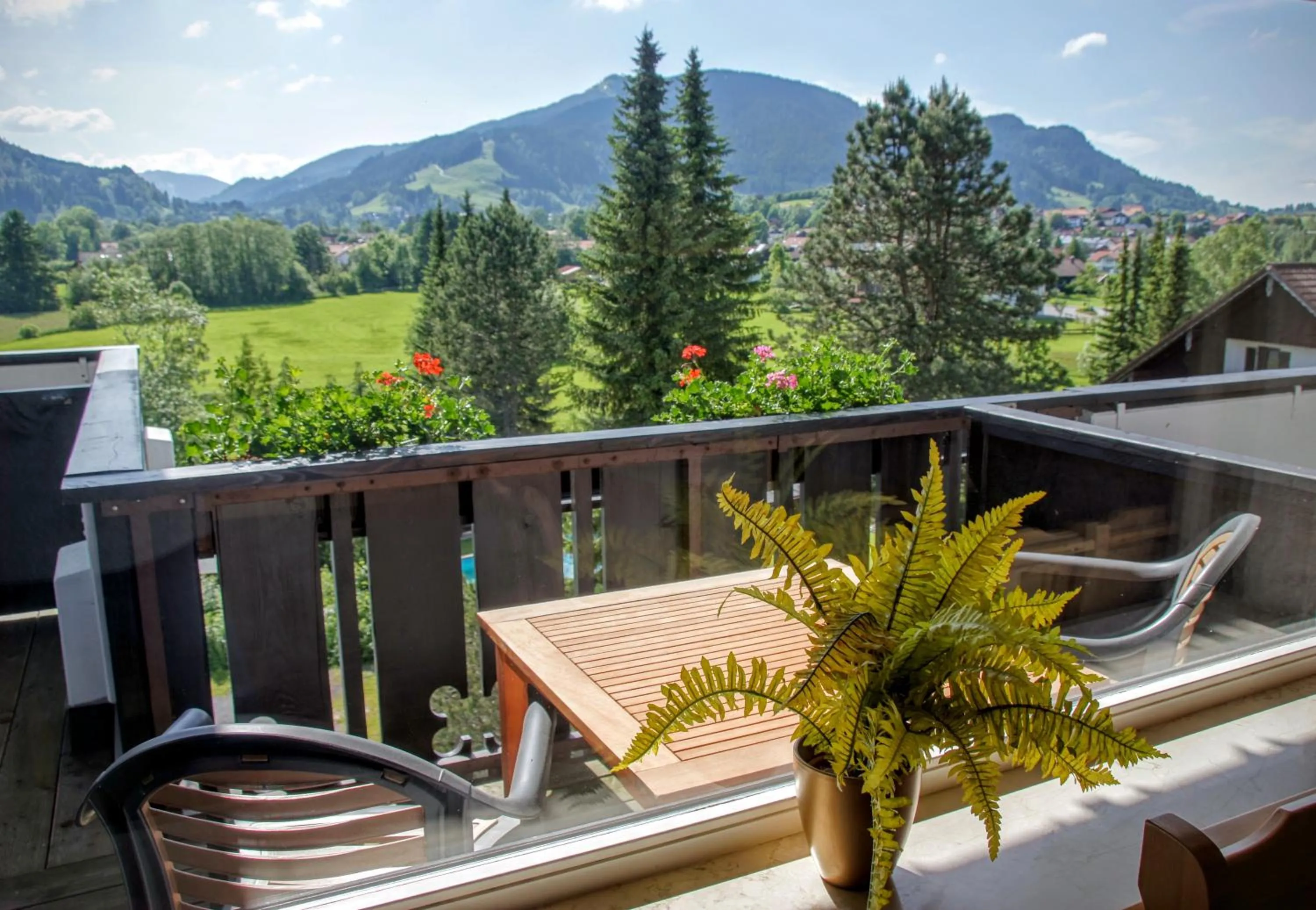 Balcony/Terrace in Bavarian Holiday Hideaway