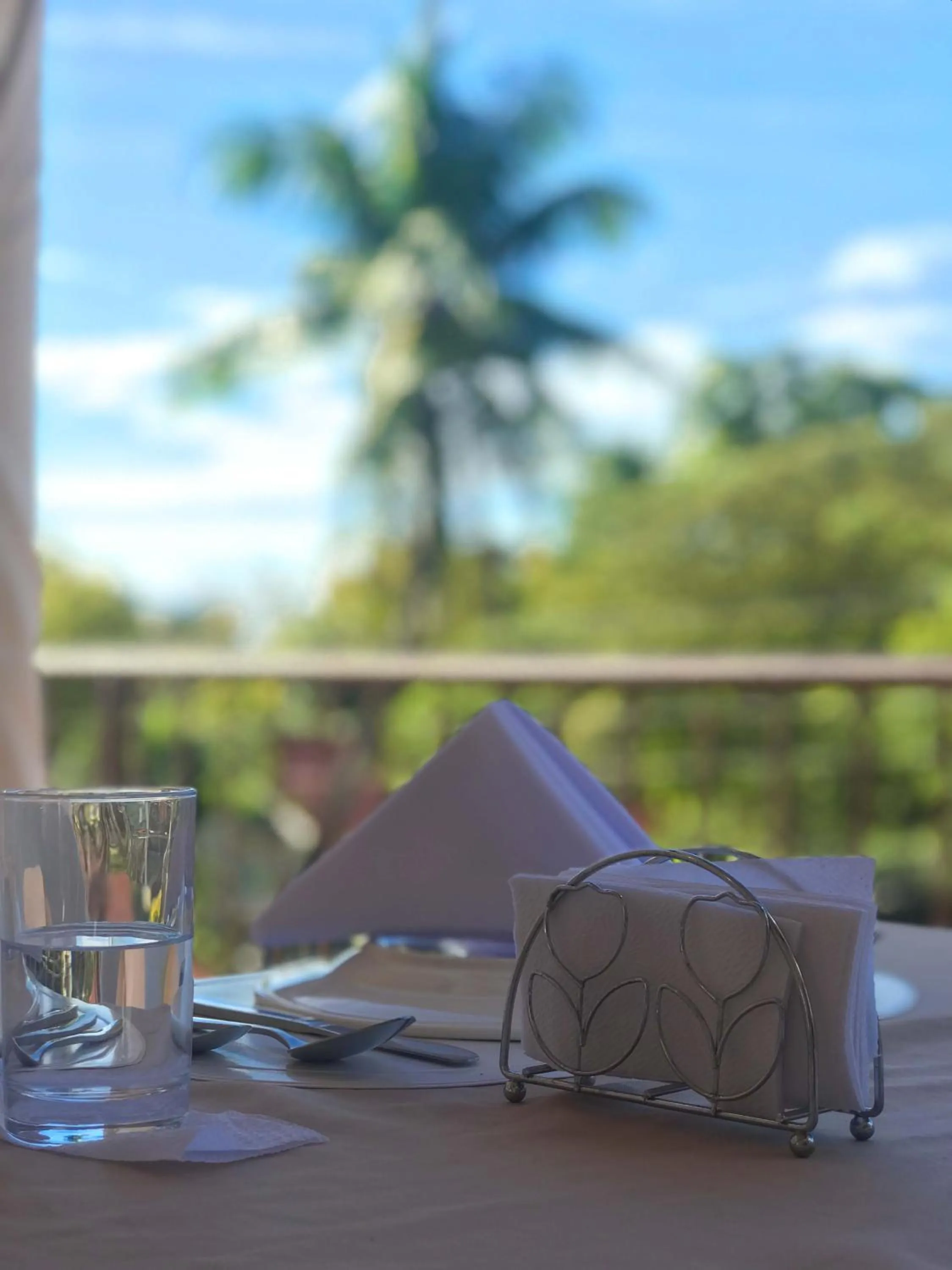 Balcony/Terrace in Luna Oslob Travellers Inn