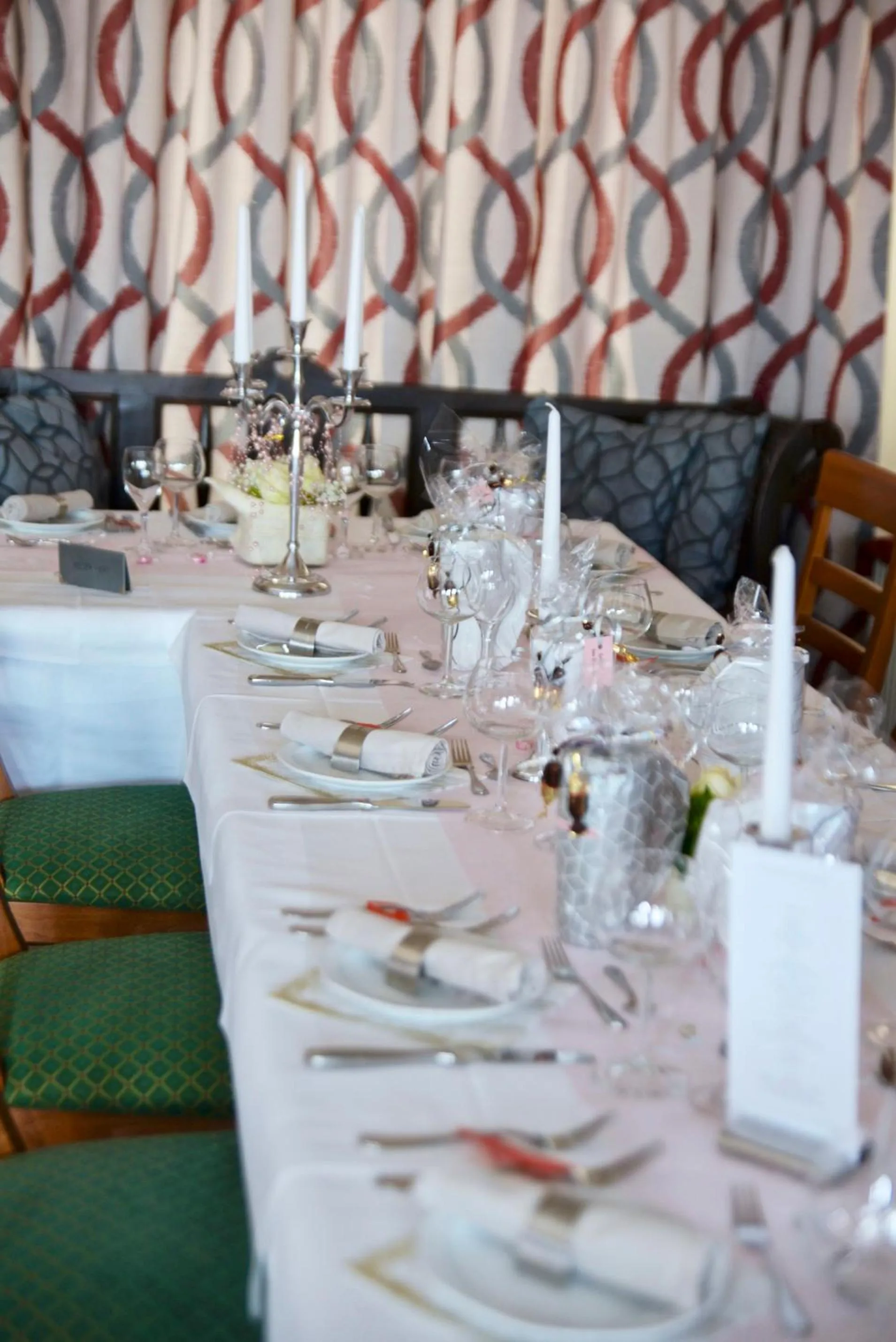 Dining area in La Stella