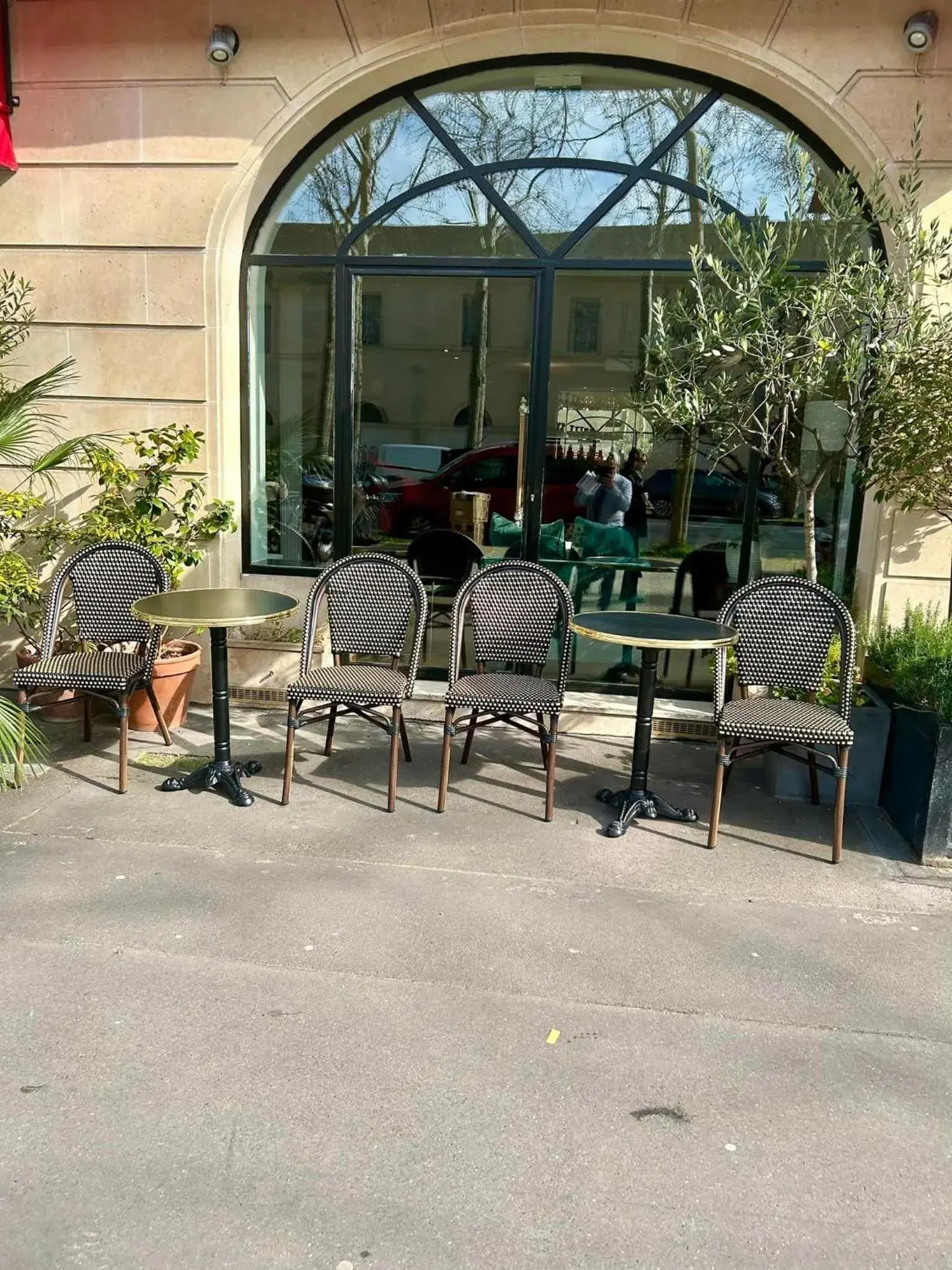 Property building in Hôtel Derby Eiffel Property building in Hôtel Derby Eiffel