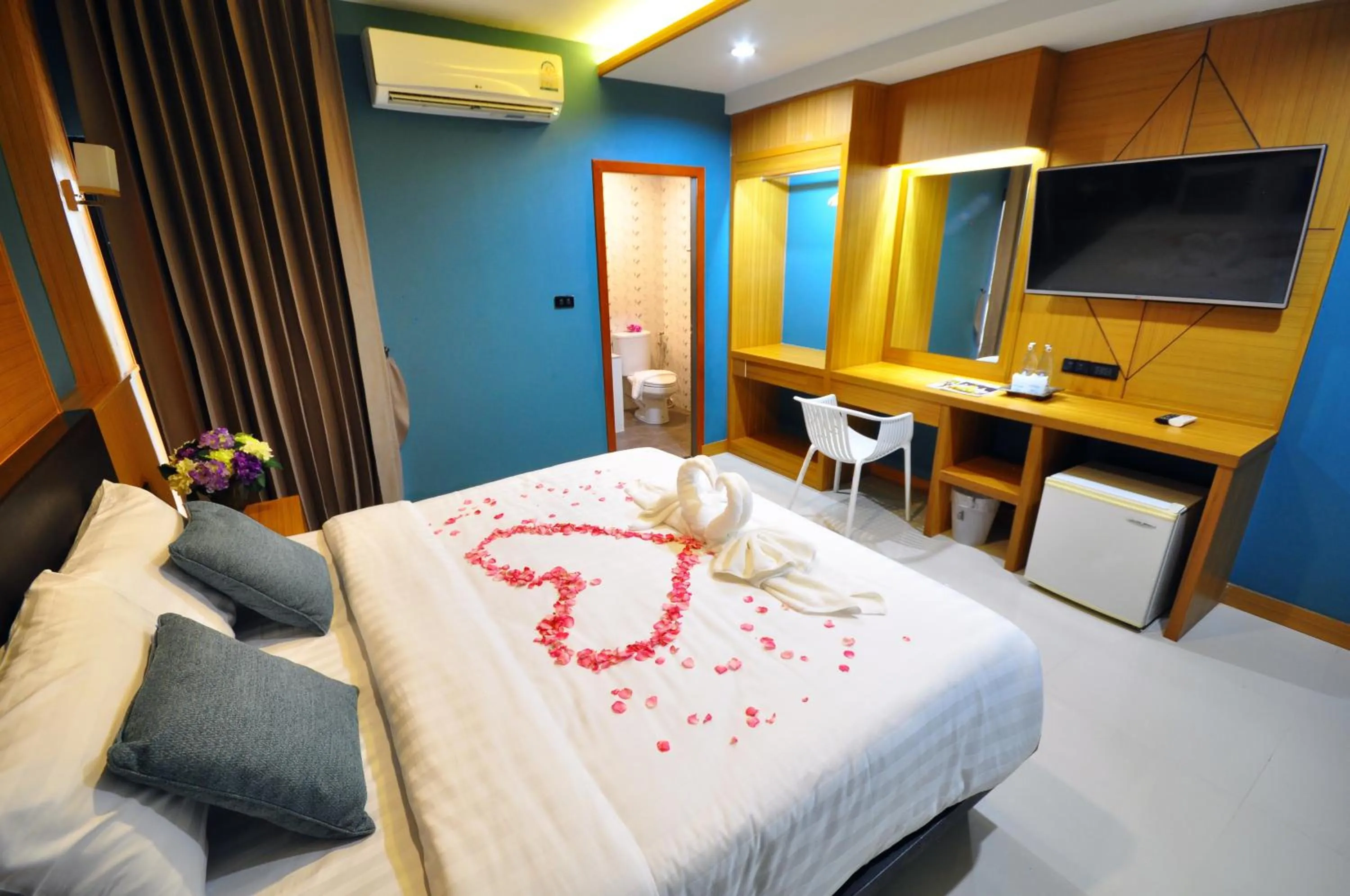 Bedroom, Bed in Chiangmai S.P. Hotel