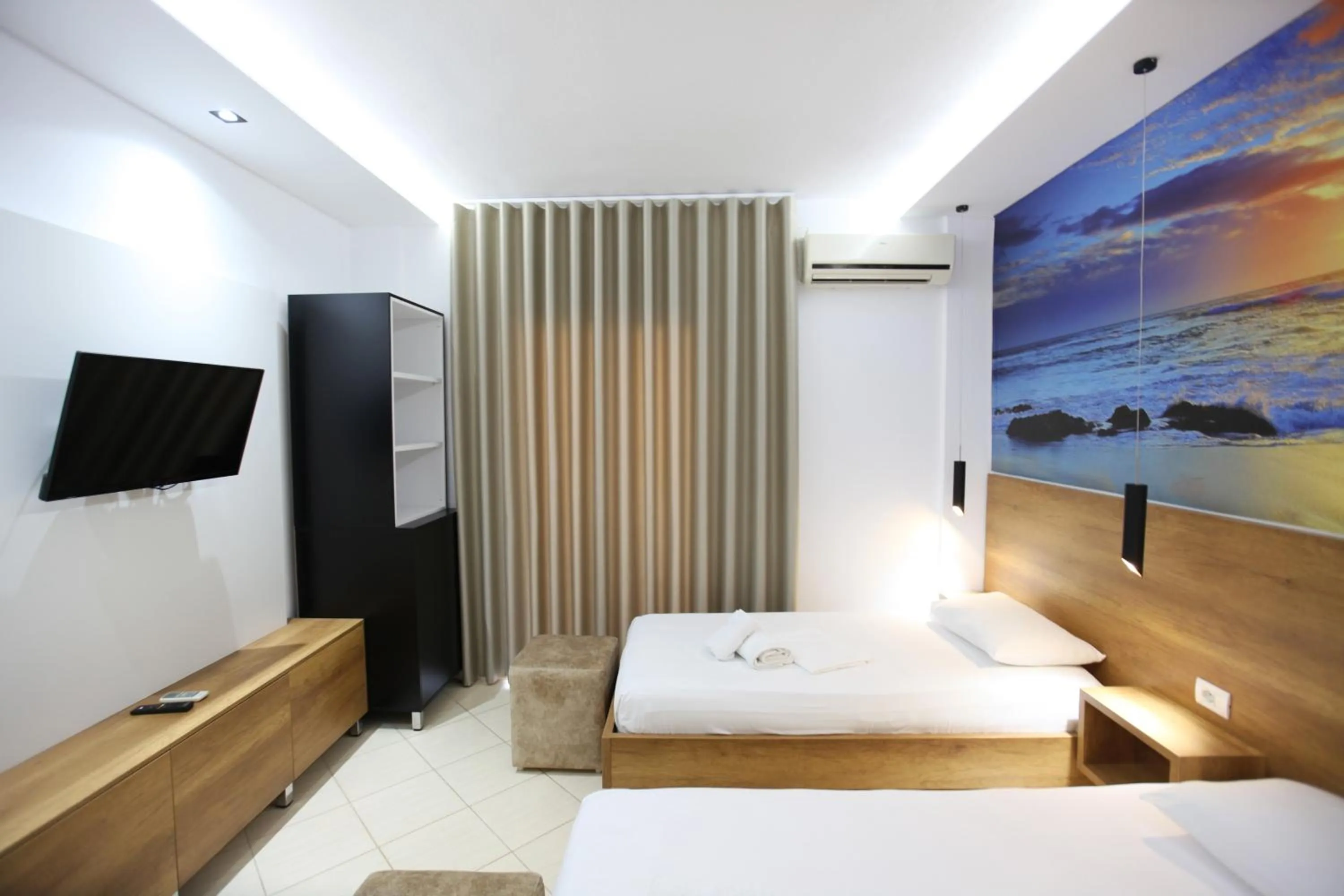 Photo of the whole room, Bed in Ksamil Central Park Hotel