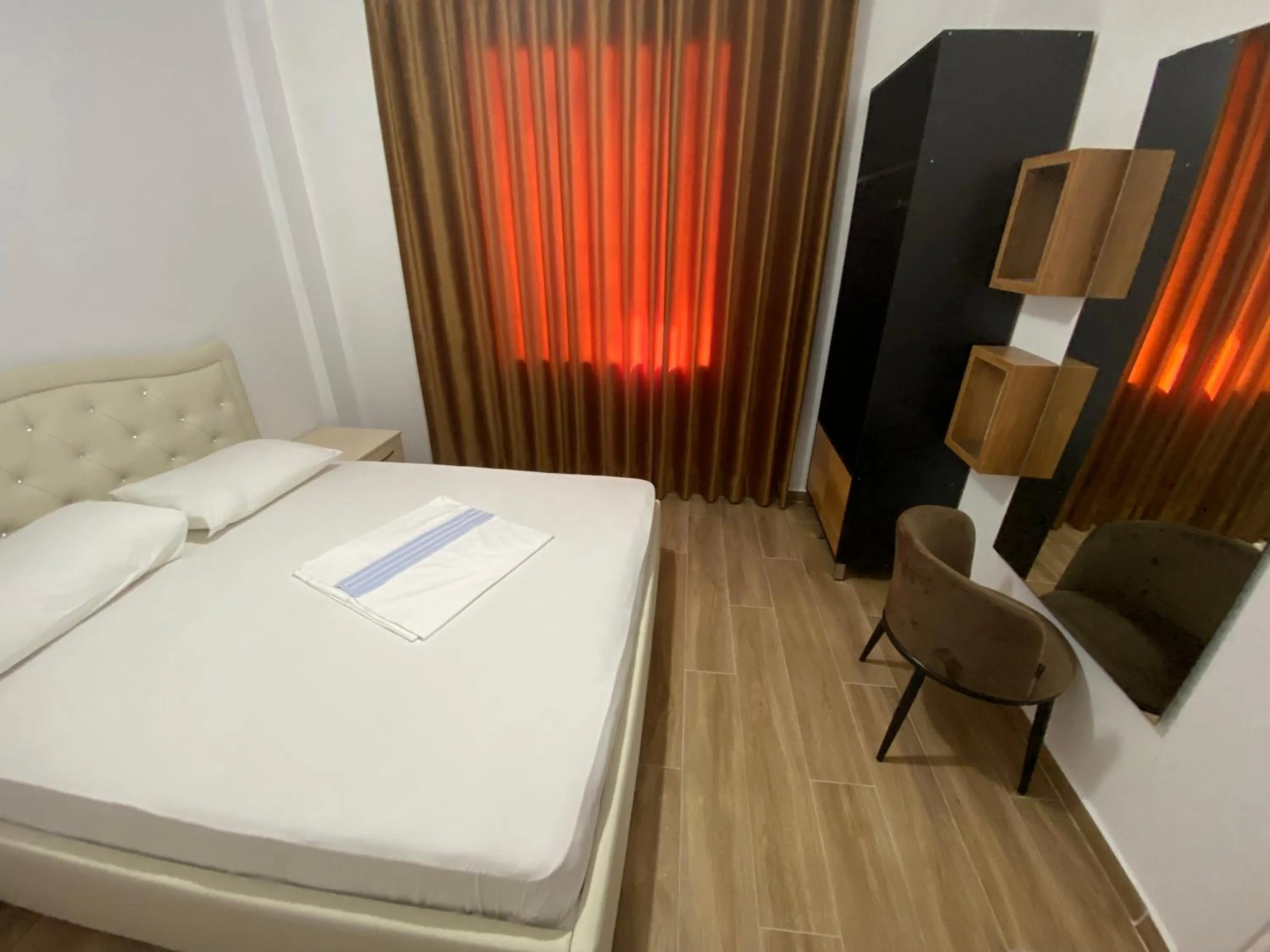 Photo of the whole room, Bed in Ksamil Central Park Hotel