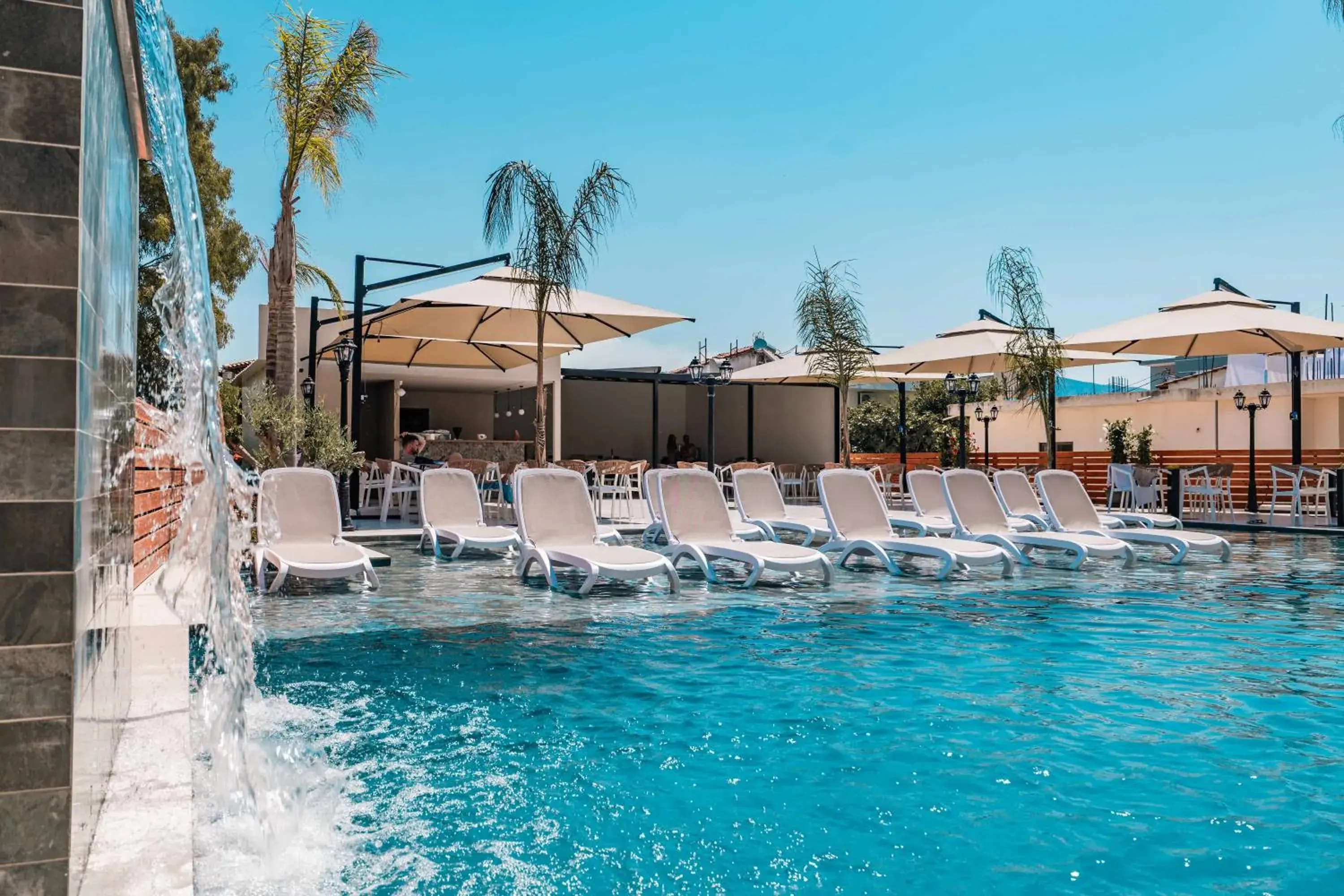 Property building in Ksamil Central Park Hotel Property building in Ksamil Central Park Hotel