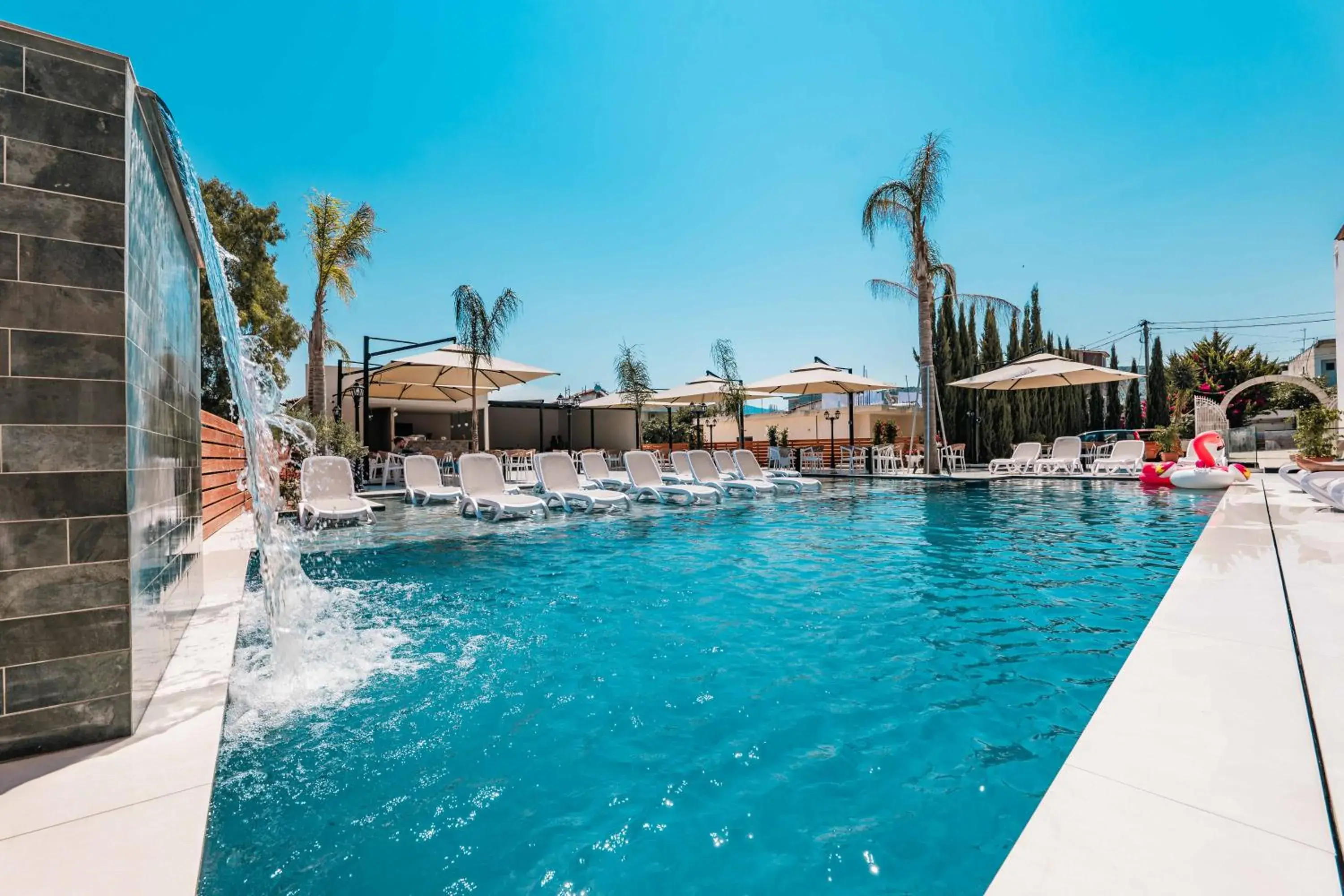 Property building in Ksamil Central Park Hotel Property building in Ksamil Central Park Hotel