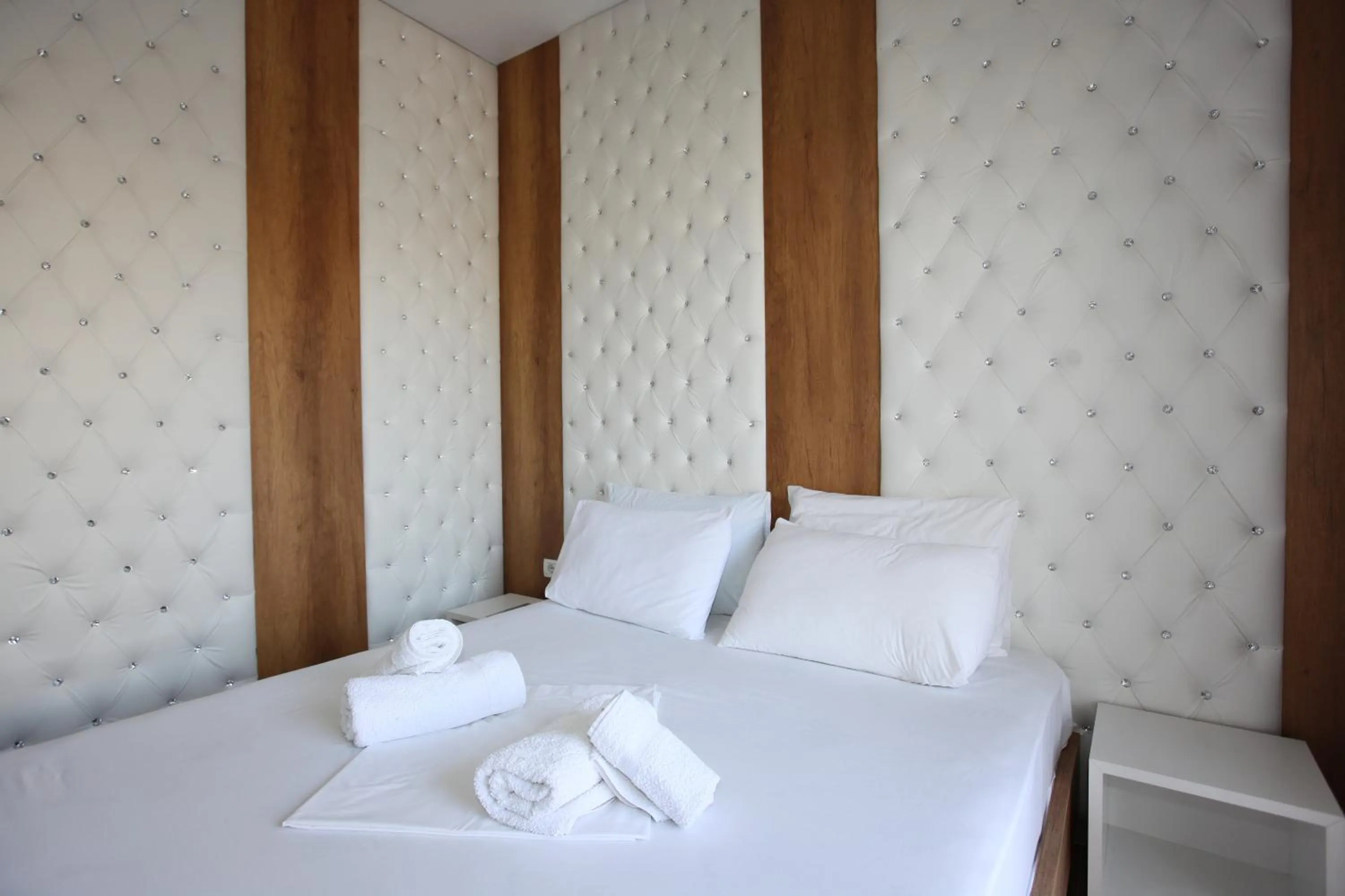 Bedroom, Bed in Ksamil Central Park Hotel