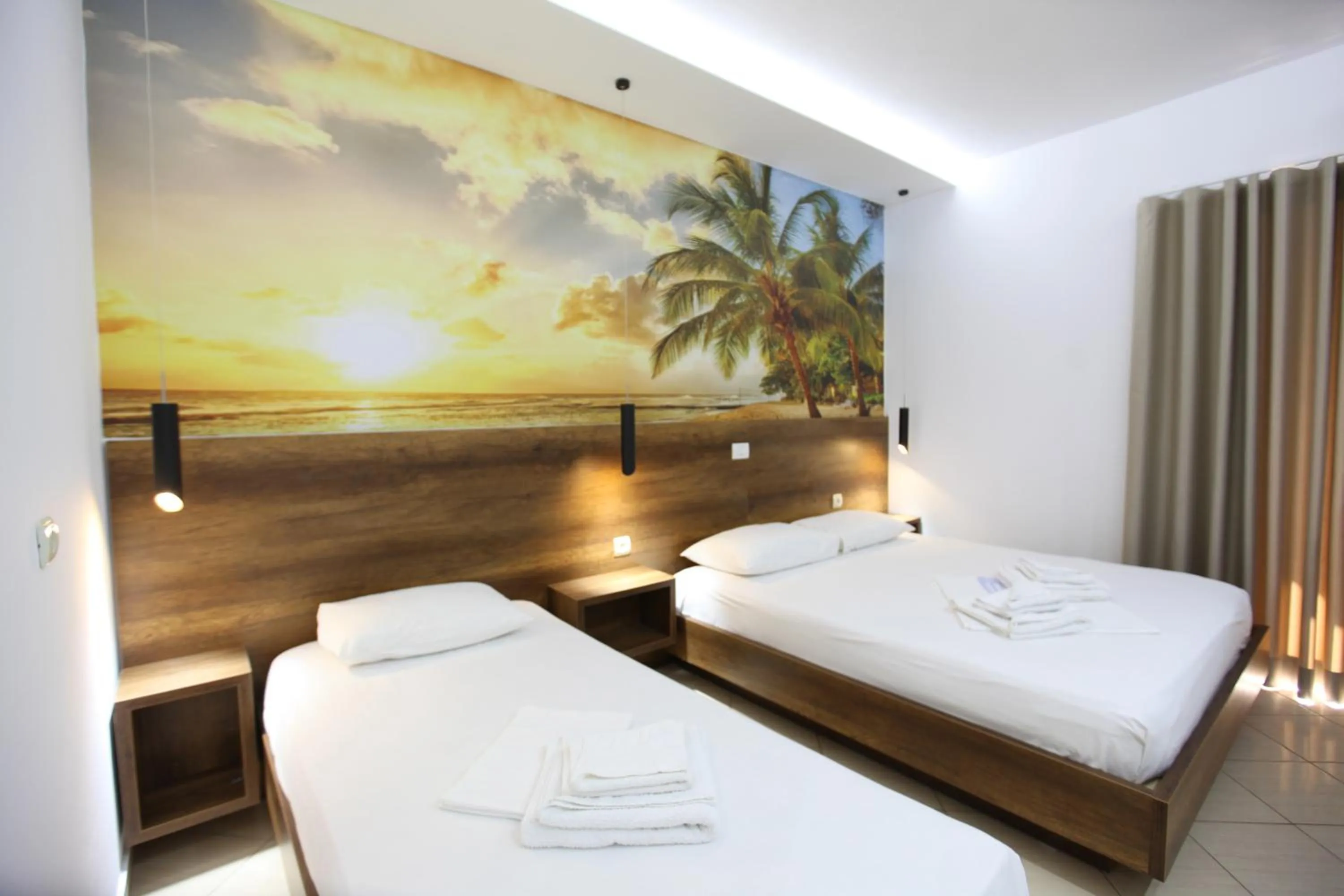 Bedroom, Bed in Ksamil Central Park Hotel