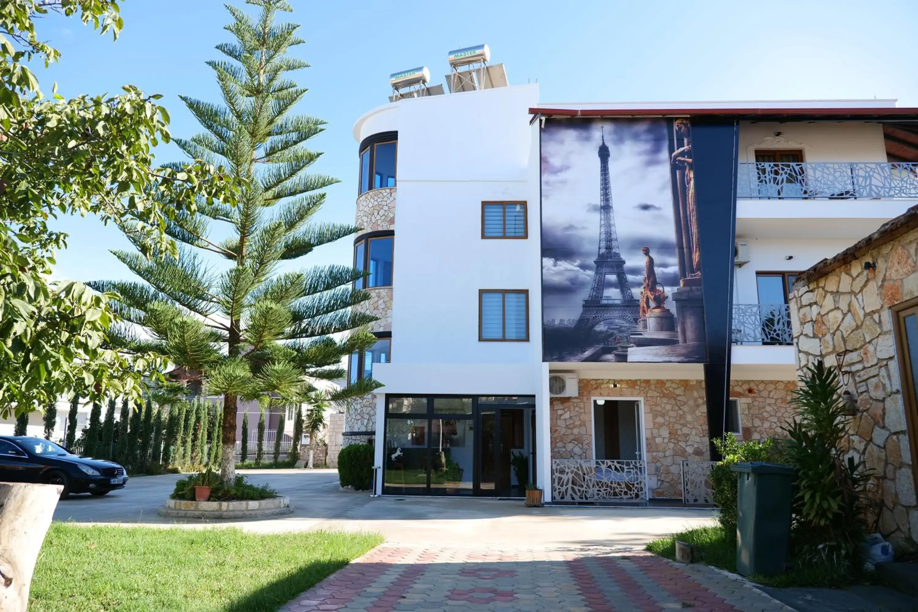 Facade/entrance in Ksamil Central Park Hotel Facade/entrance in Ksamil Central Park Hotel