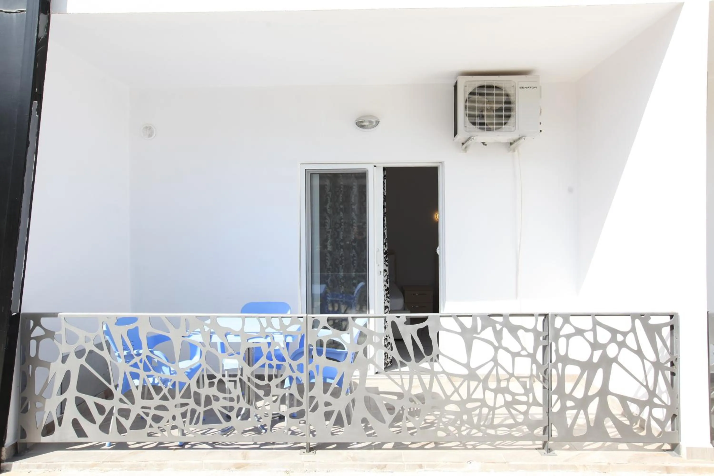 Balcony/Terrace in Ksamil Central Park Hotel