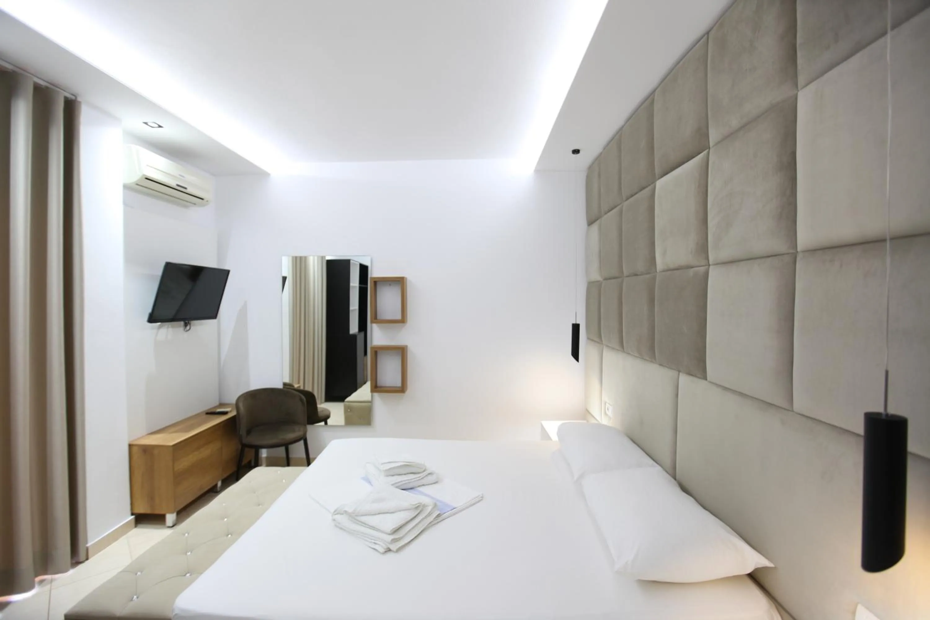 Photo of the whole room, Bed in Ksamil Central Park Hotel