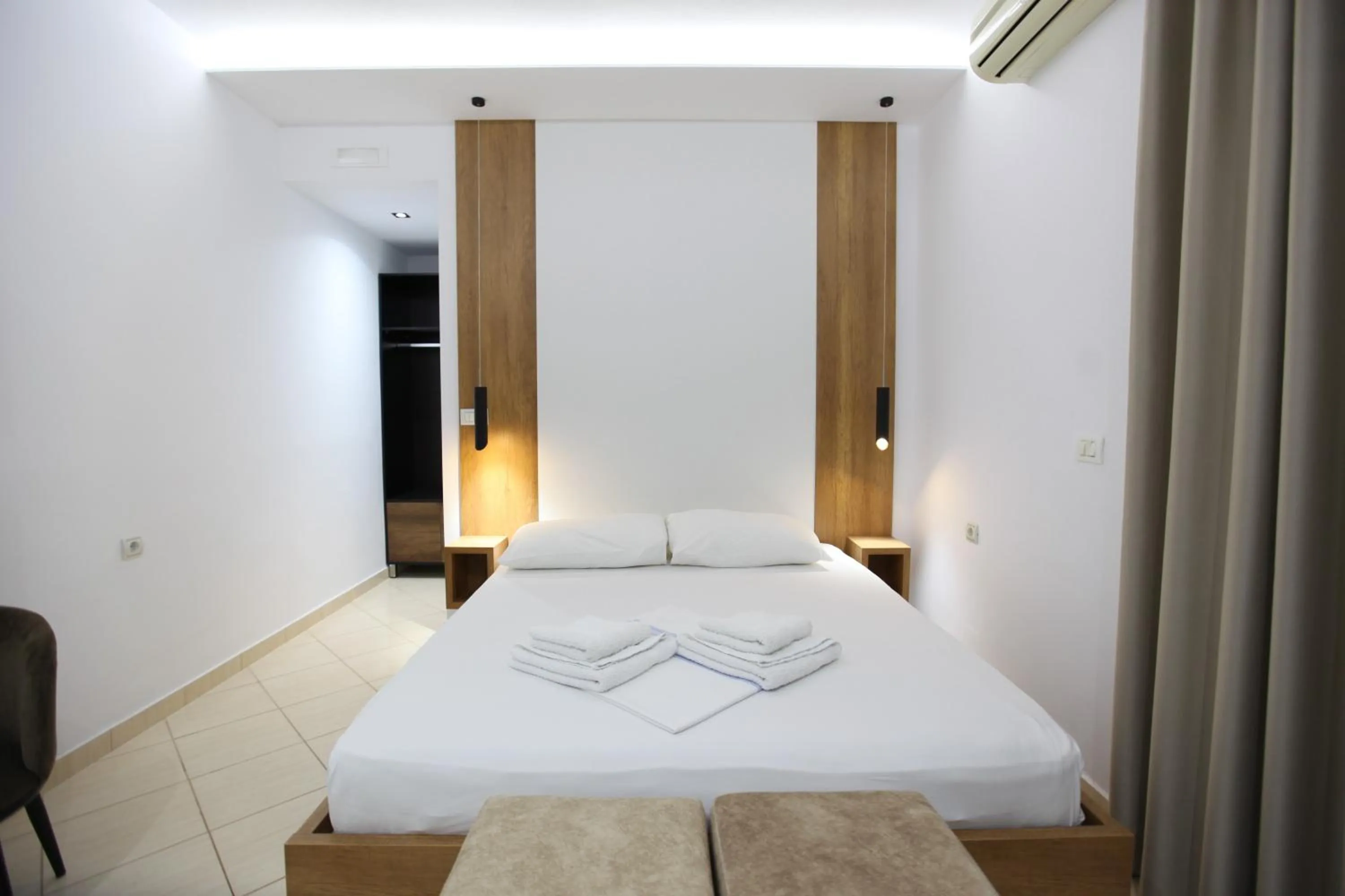 Bedroom, Bed in Ksamil Central Park Hotel