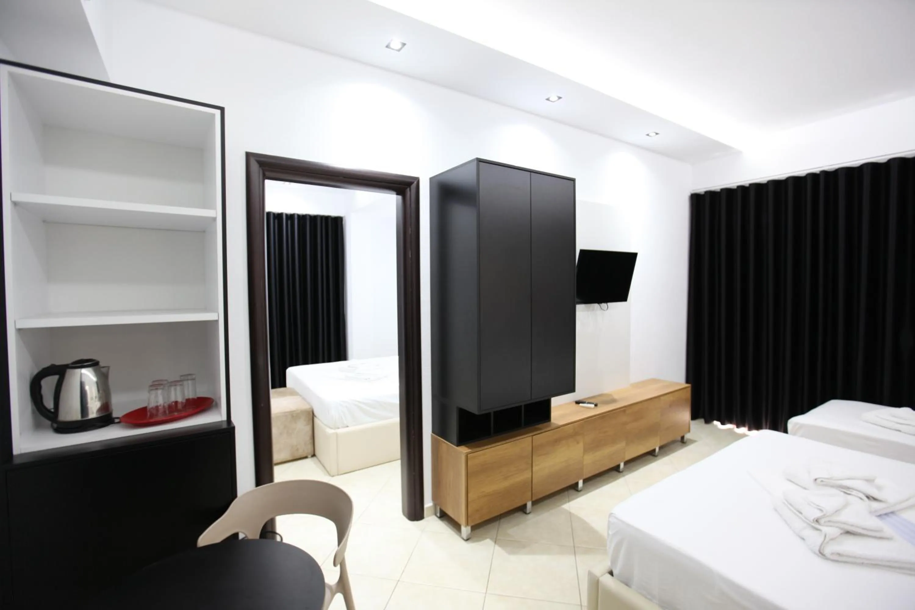 Photo of the whole room, Bed in Ksamil Central Park Hotel