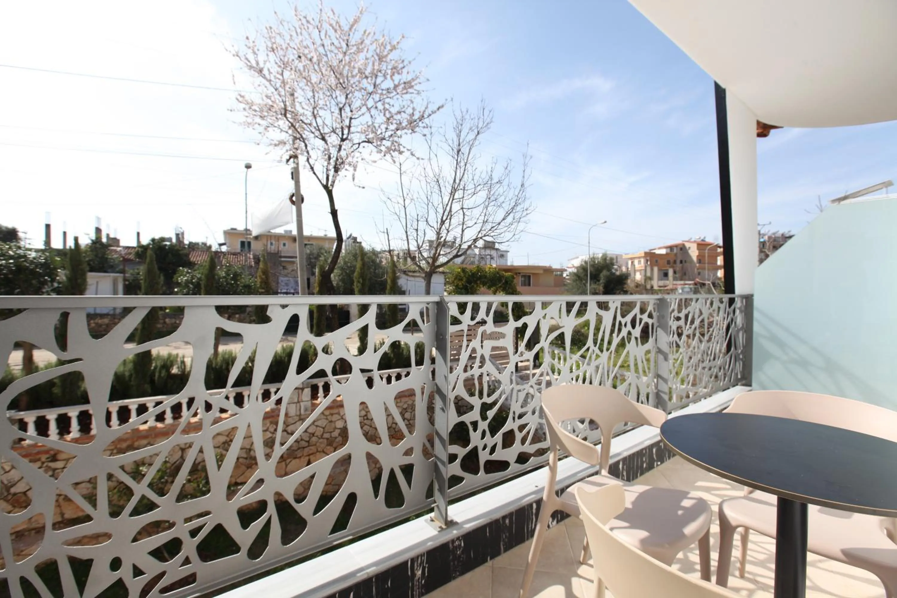 Balcony/Terrace in Ksamil Central Park Hotel