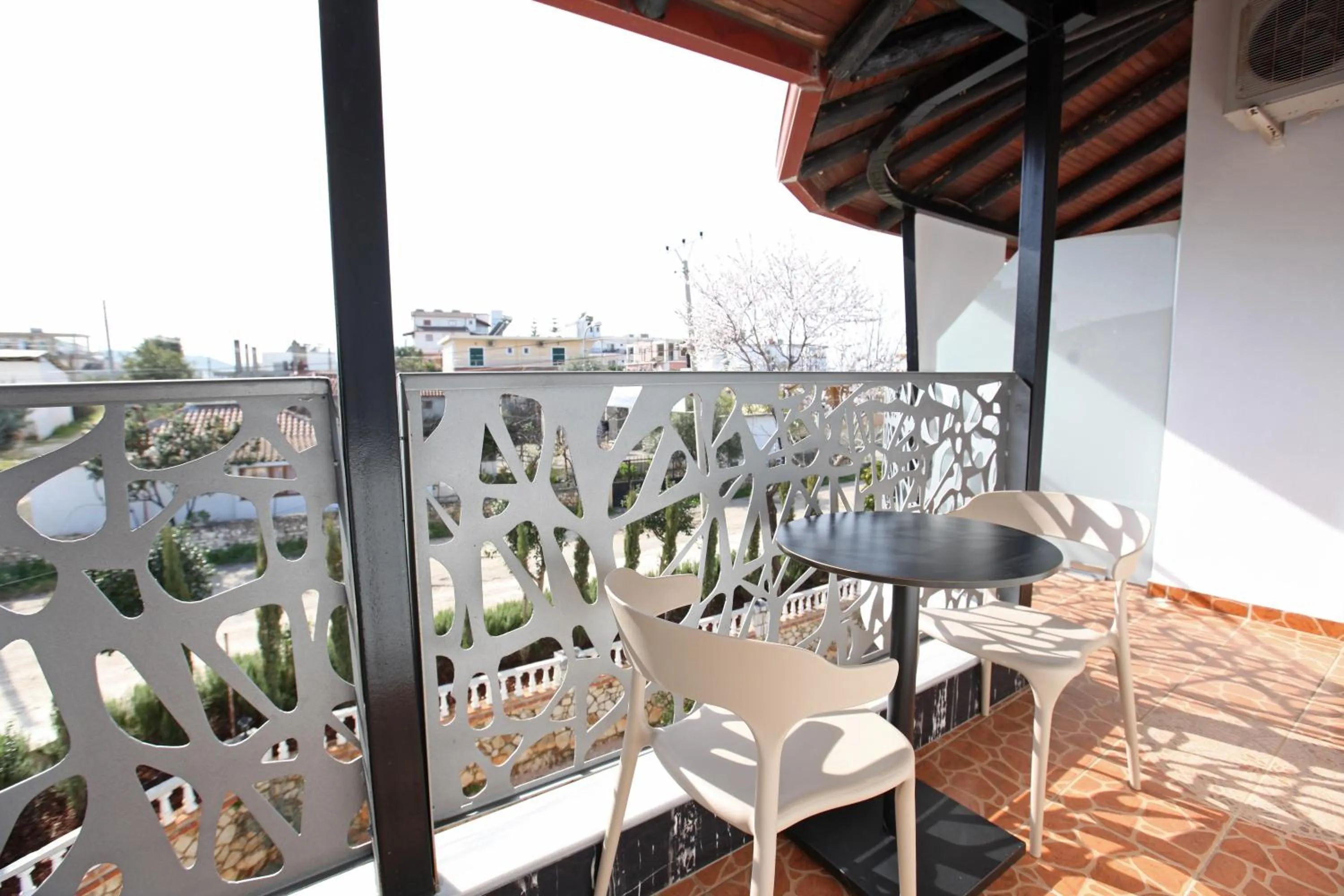 Balcony/Terrace in Ksamil Central Park Hotel