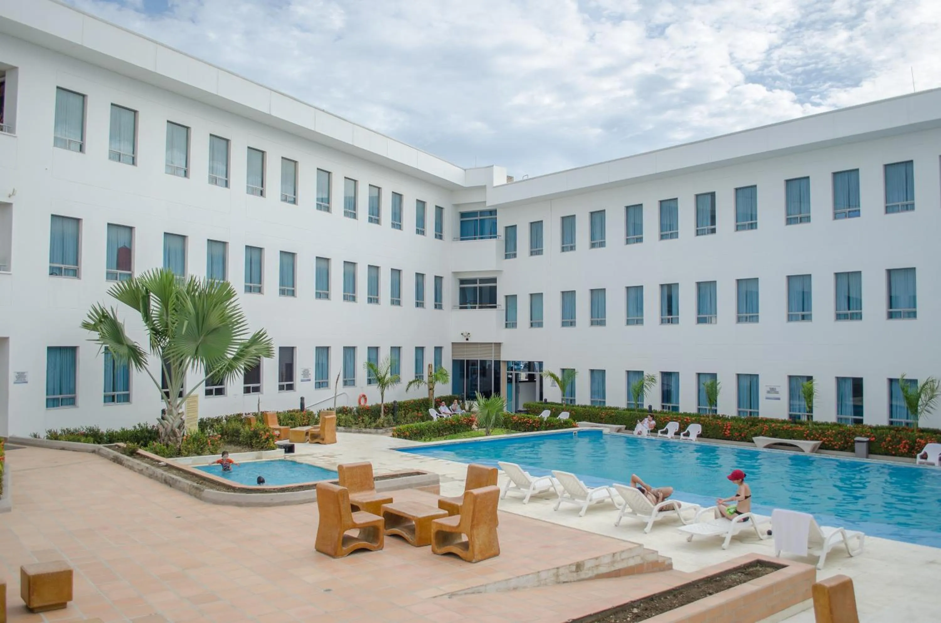 Garden in Hotel Las Olas Mamonal