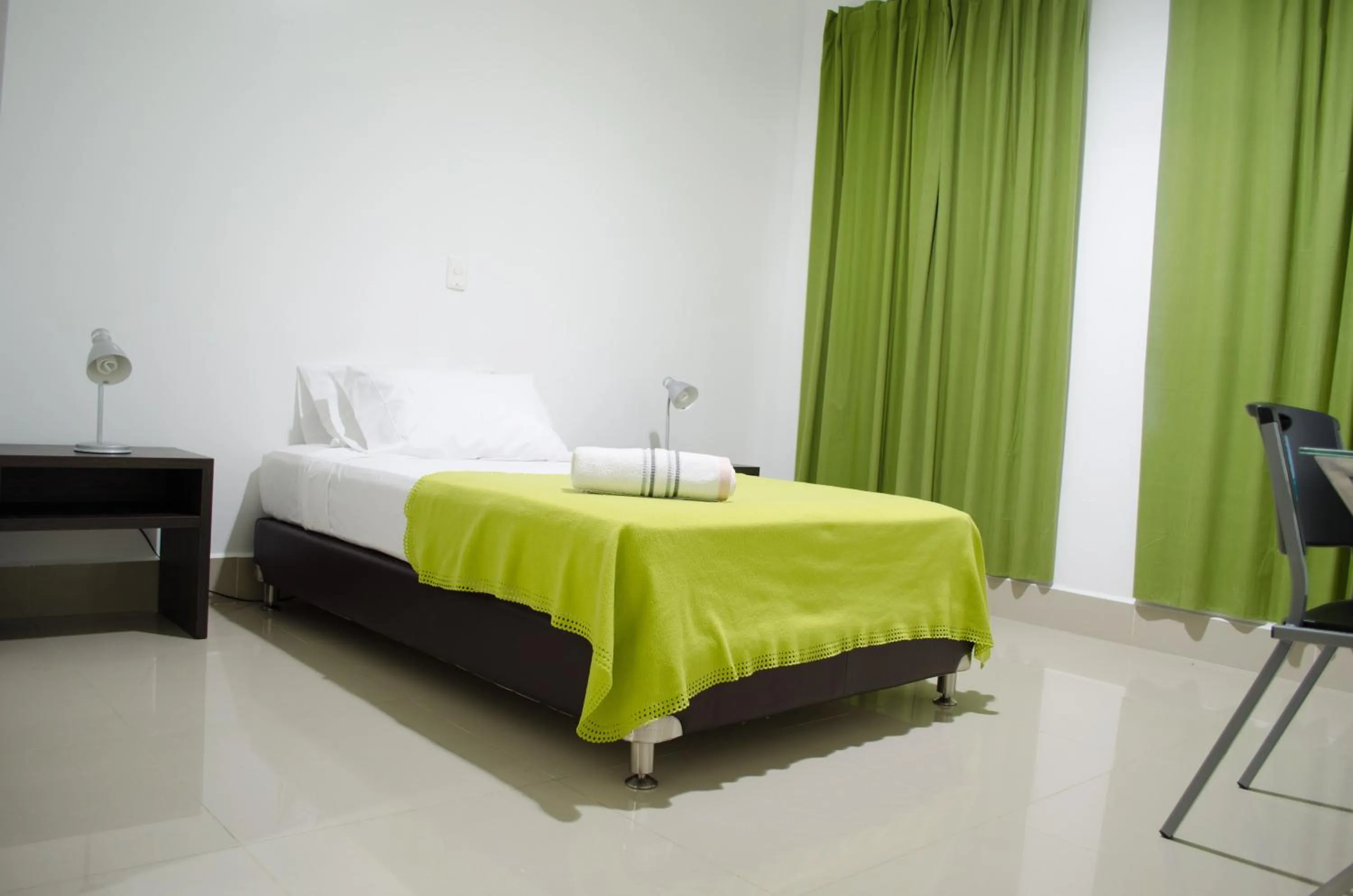 Bedroom, Bed in Hotel Las Olas Mamonal