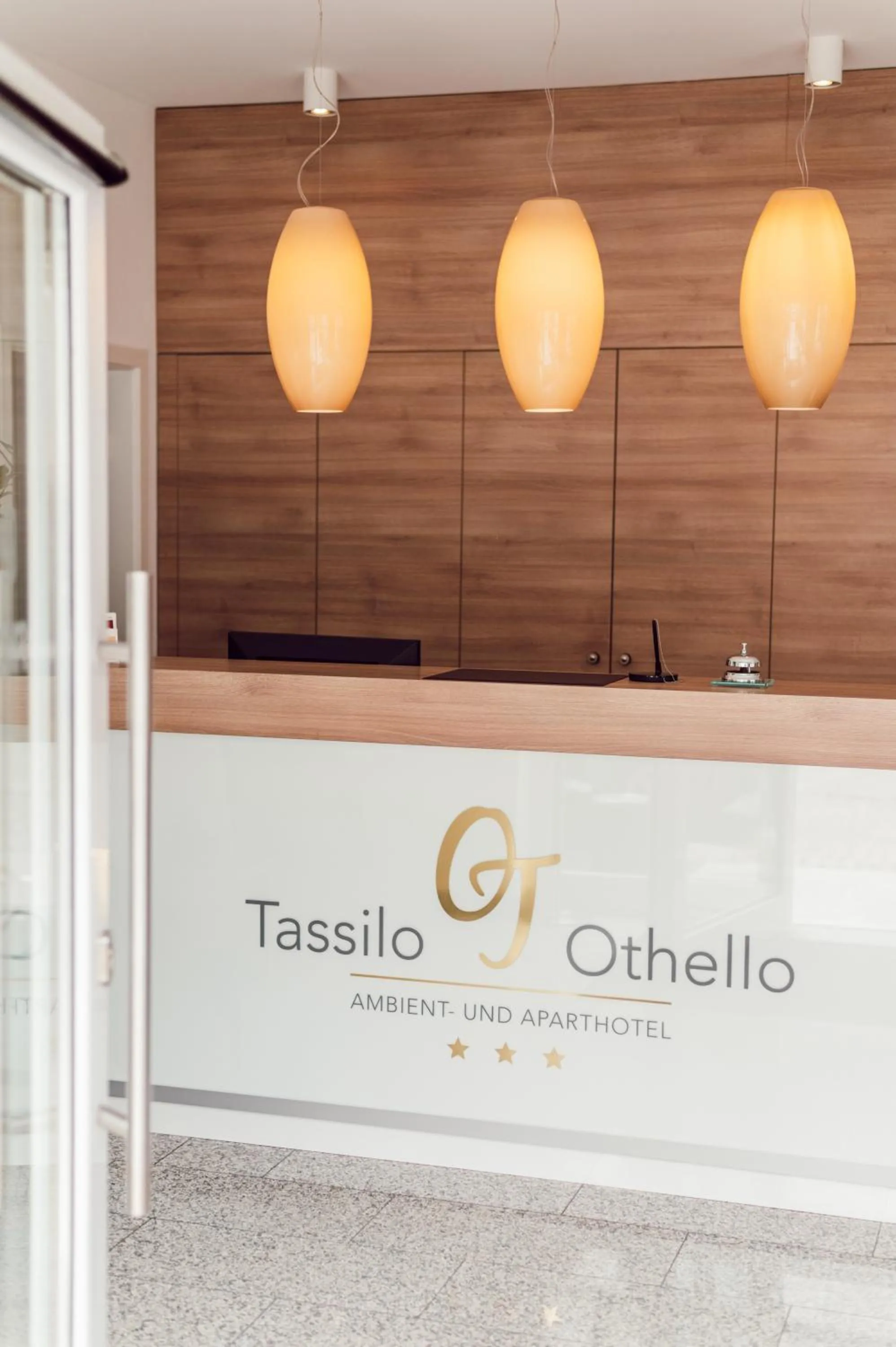 Lobby or reception in Ambienthotel Tassilo