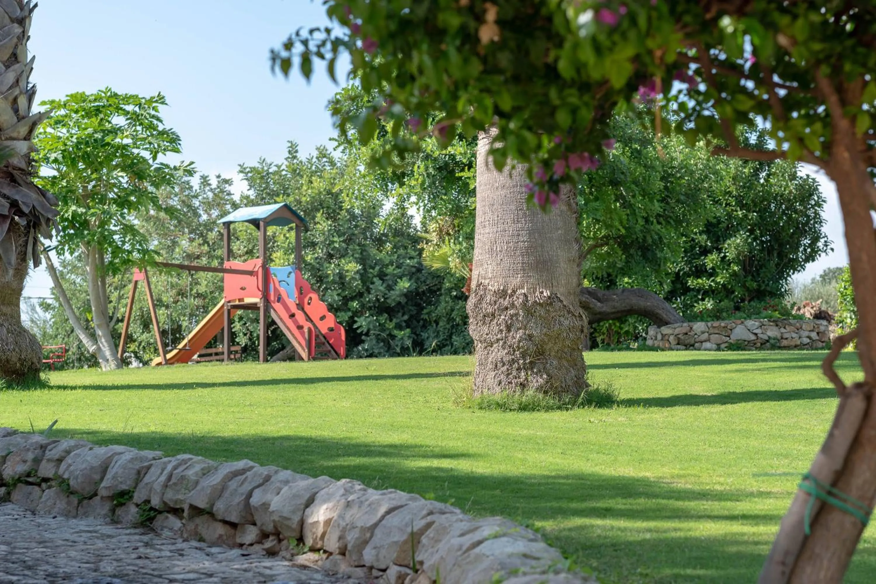 Children play ground in Relais Torre Marabino