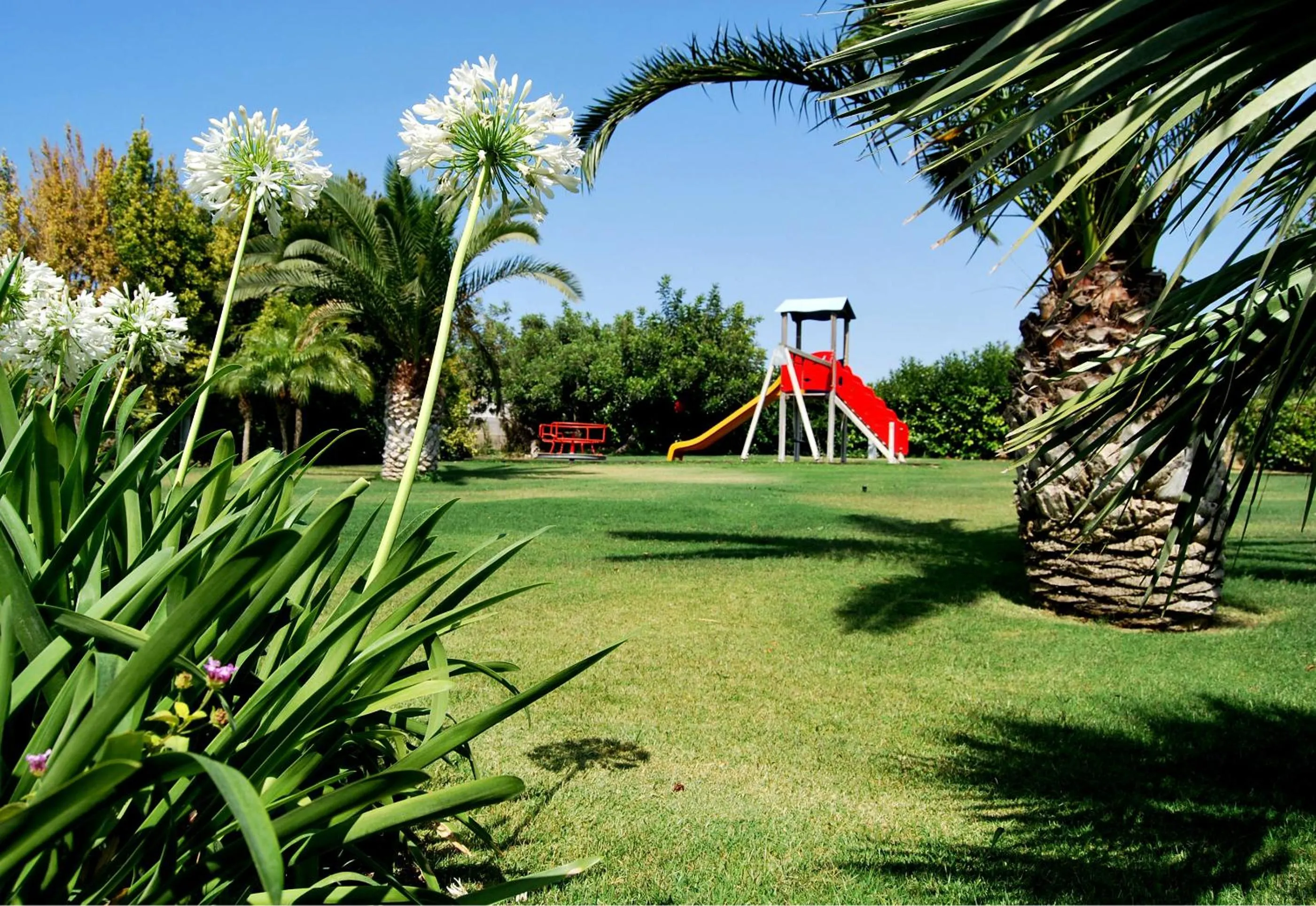 Children play ground in Relais Torre Marabino
