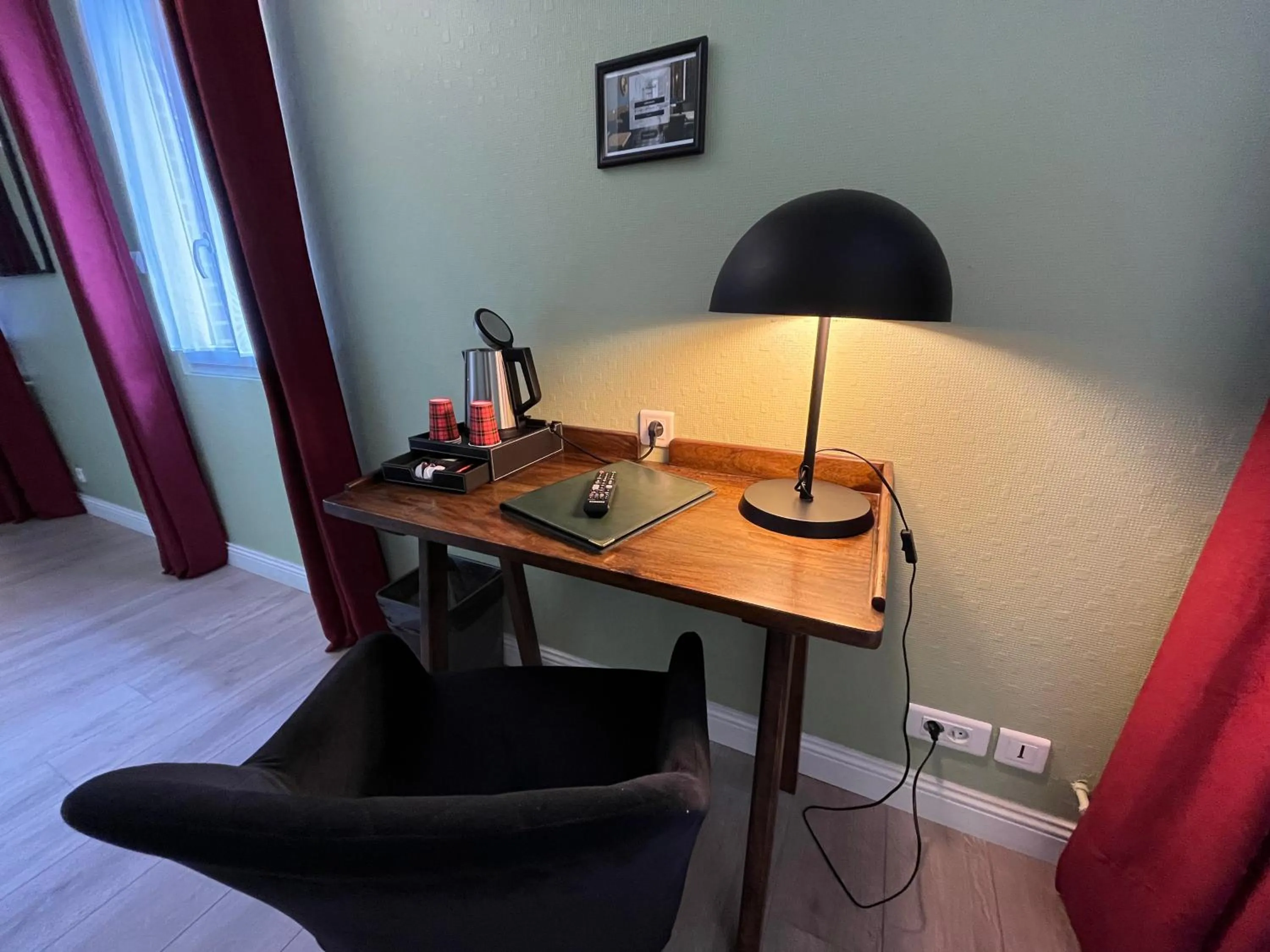 Seating area in Hôtel & Appartements Le Florence