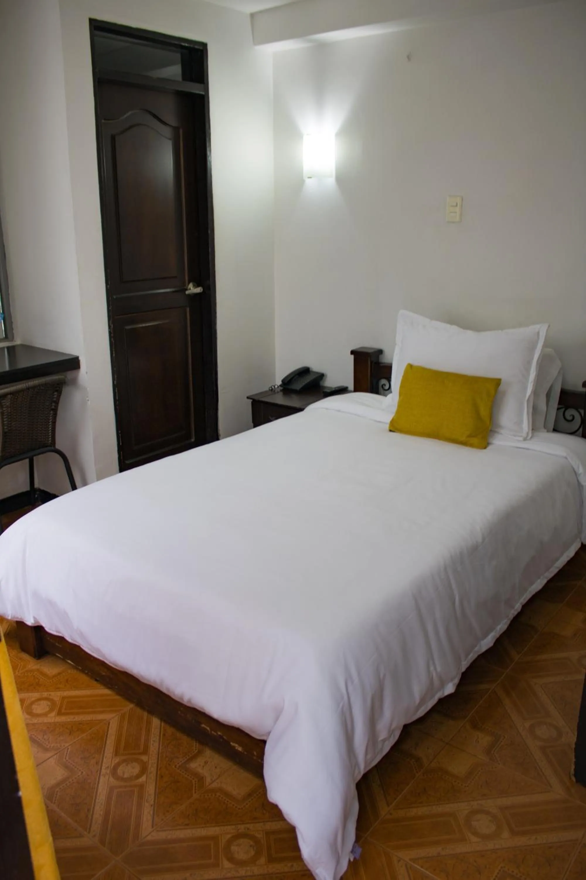 Bed in Hotel Royal Suite