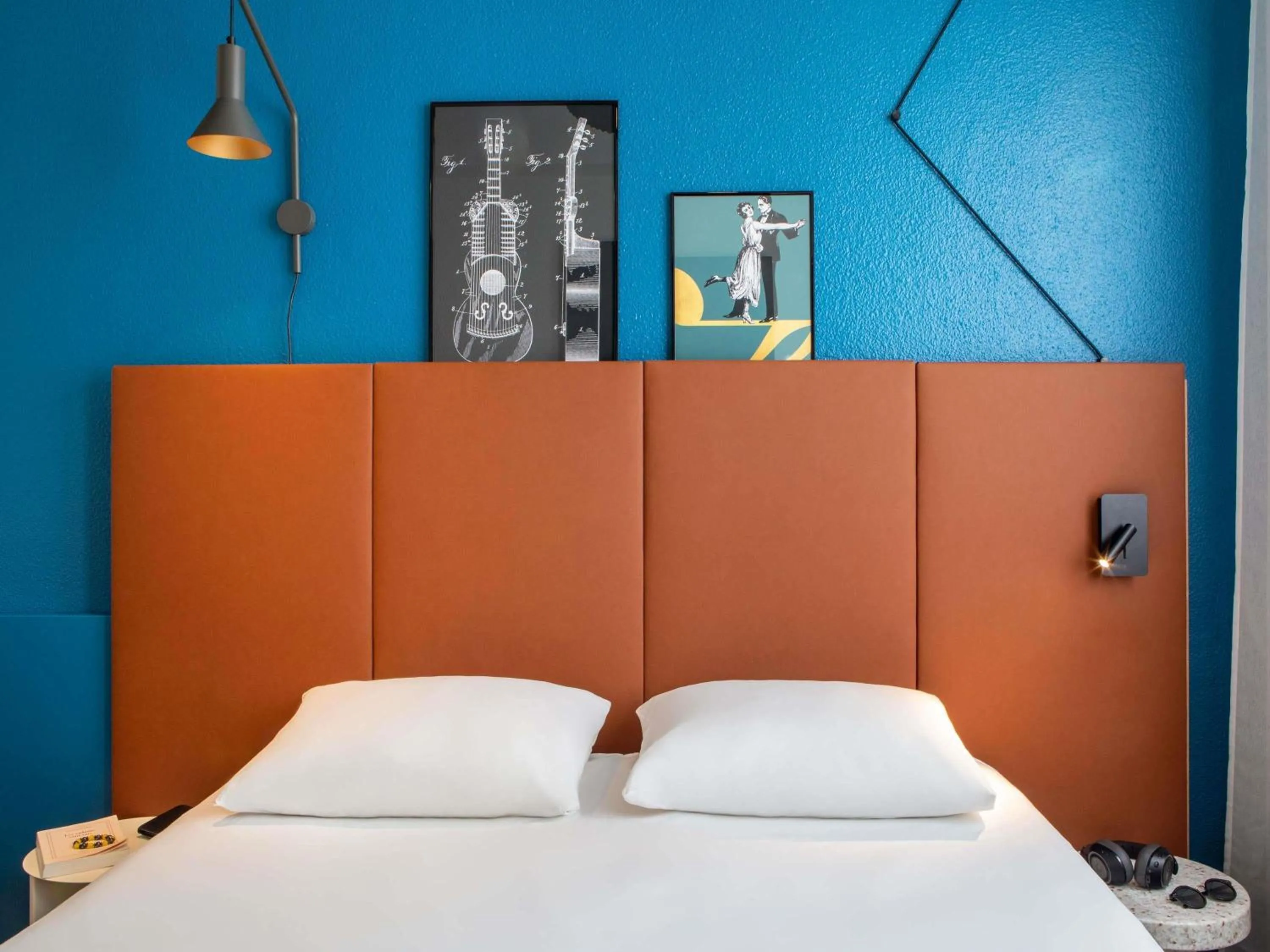 Bedroom, Bed in ibis Paris Ornano Montmartre Nord 18ème