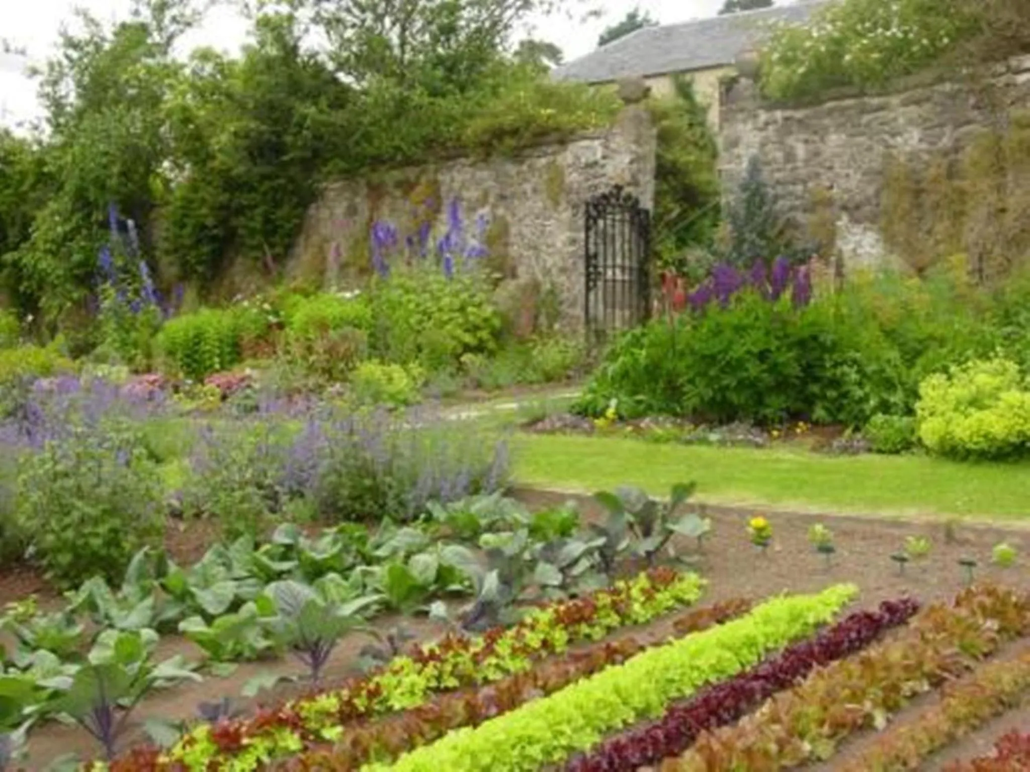Garden in Loch Ness Country House Hotel