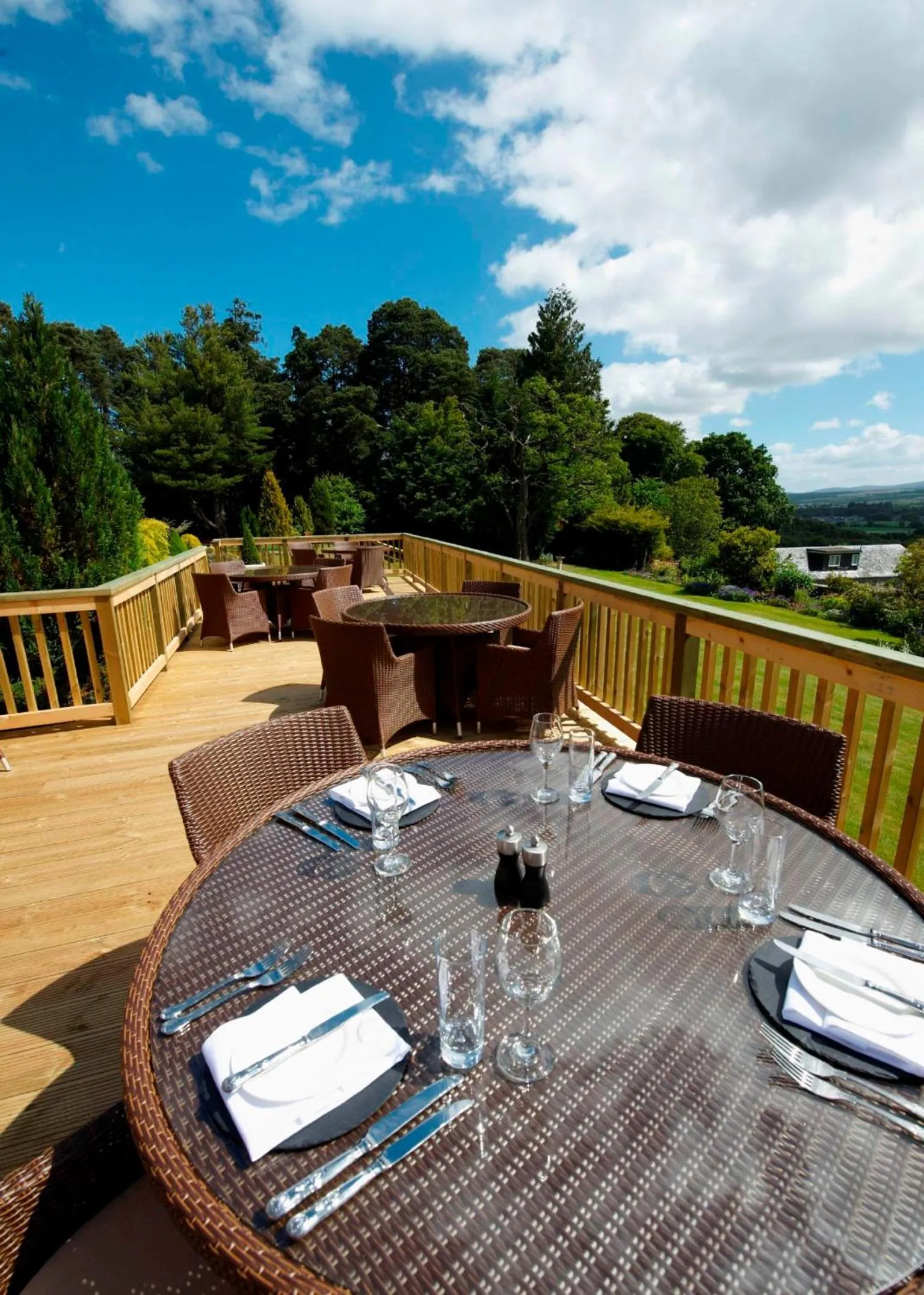 Balcony/Terrace in Loch Ness Country House Hotel