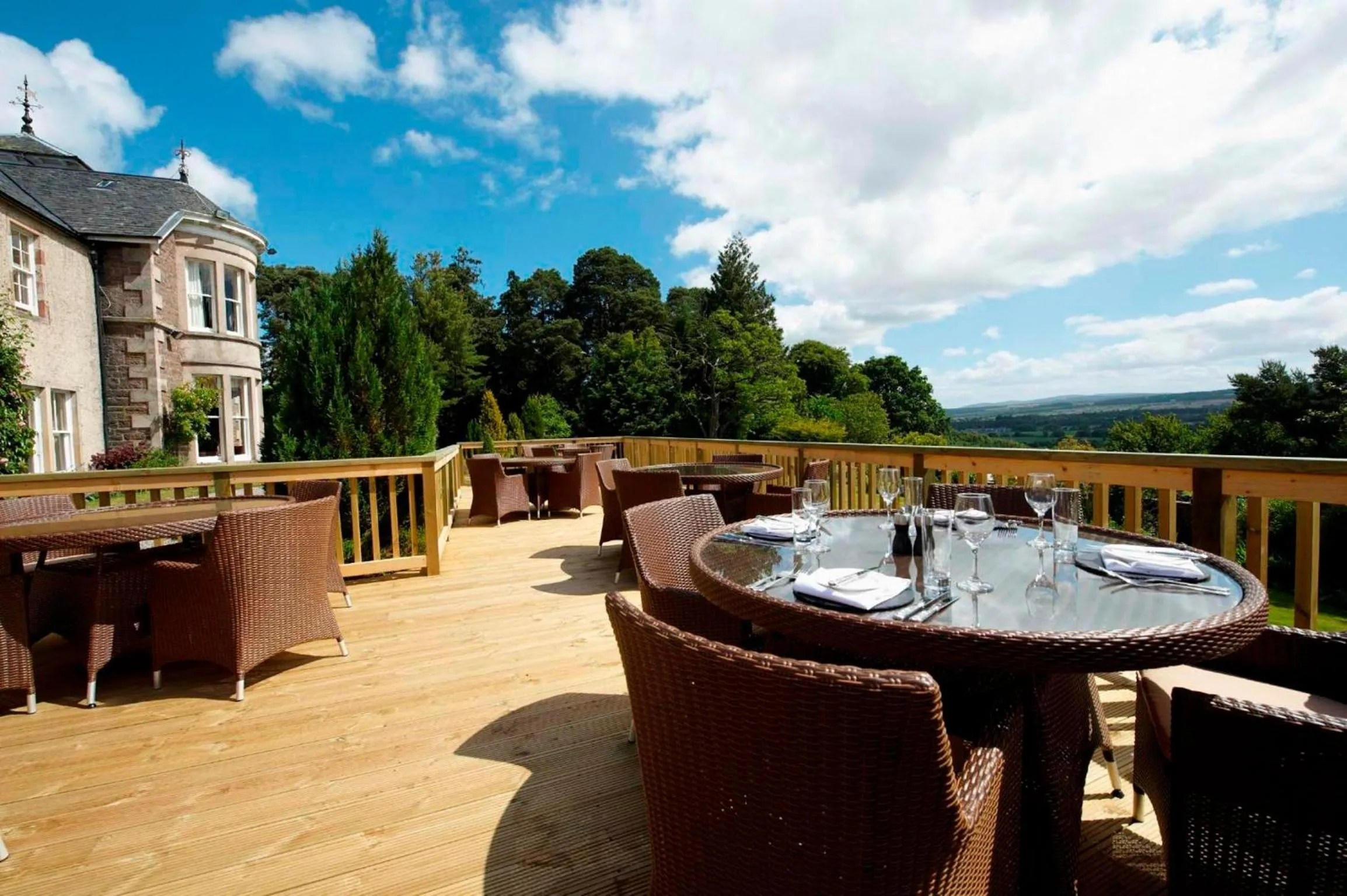 Balcony/Terrace in Loch Ness Country House Hotel