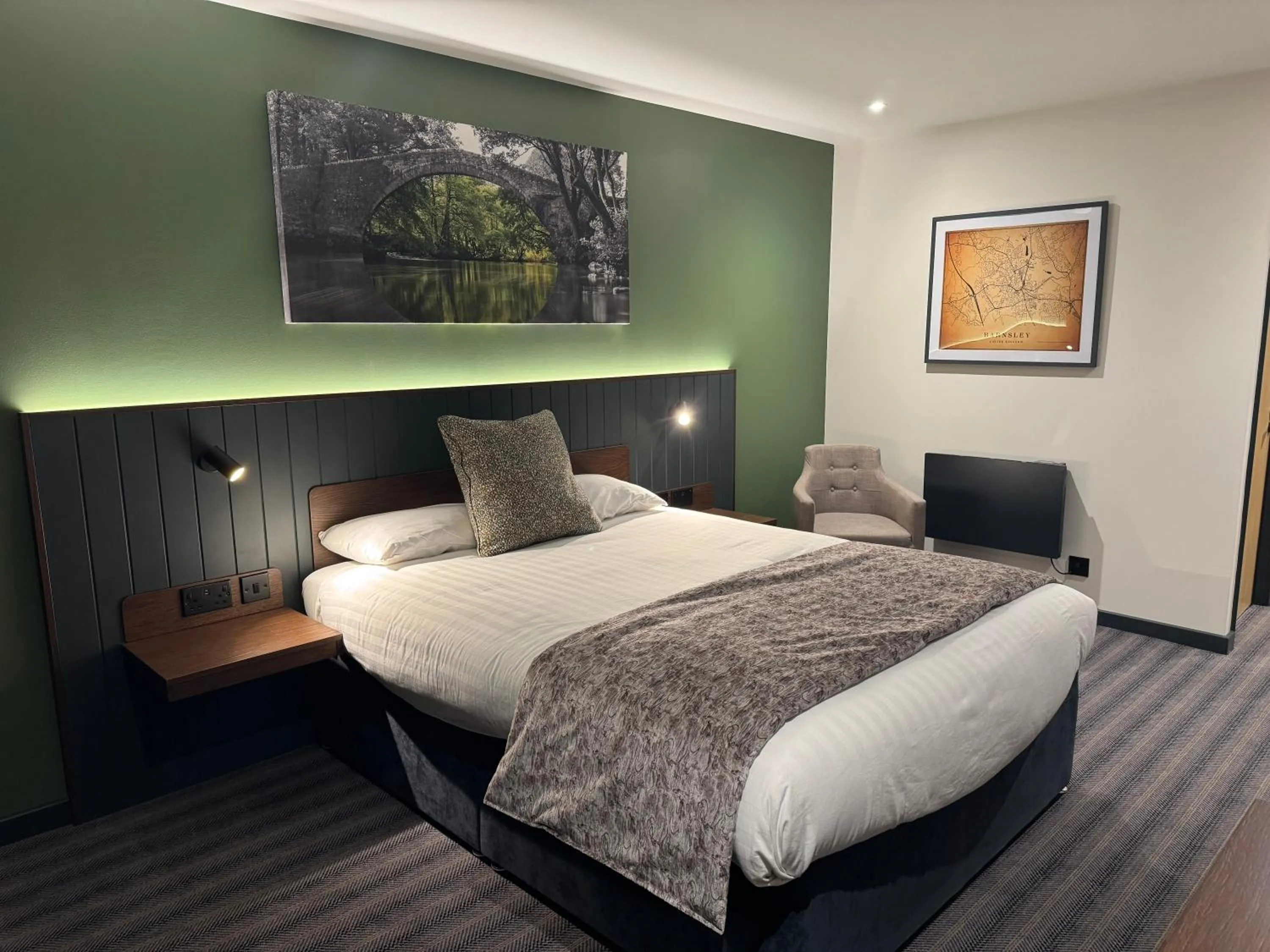 Bed in Hotel Nineteen