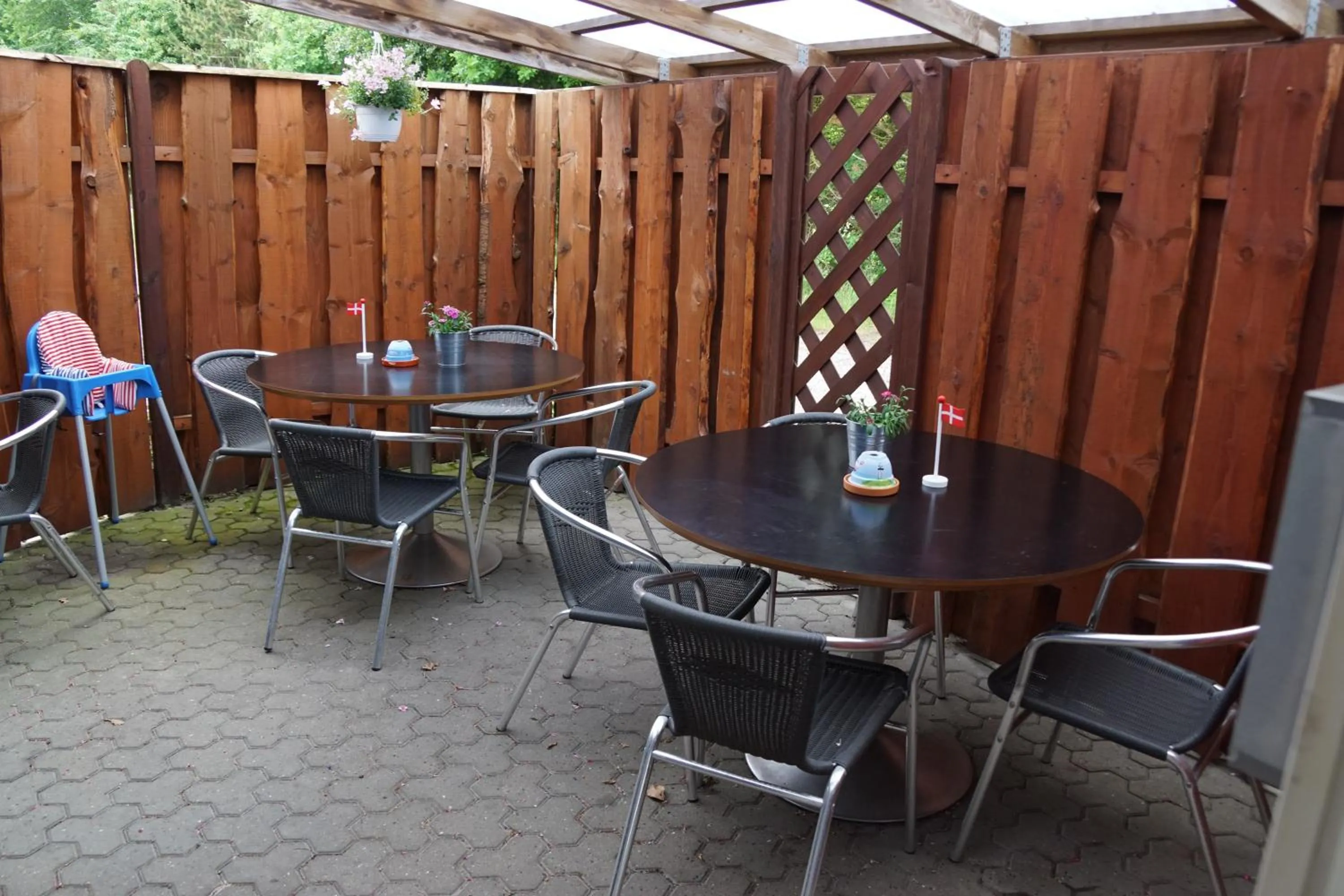 Patio in Jerup Bed & Breakfast