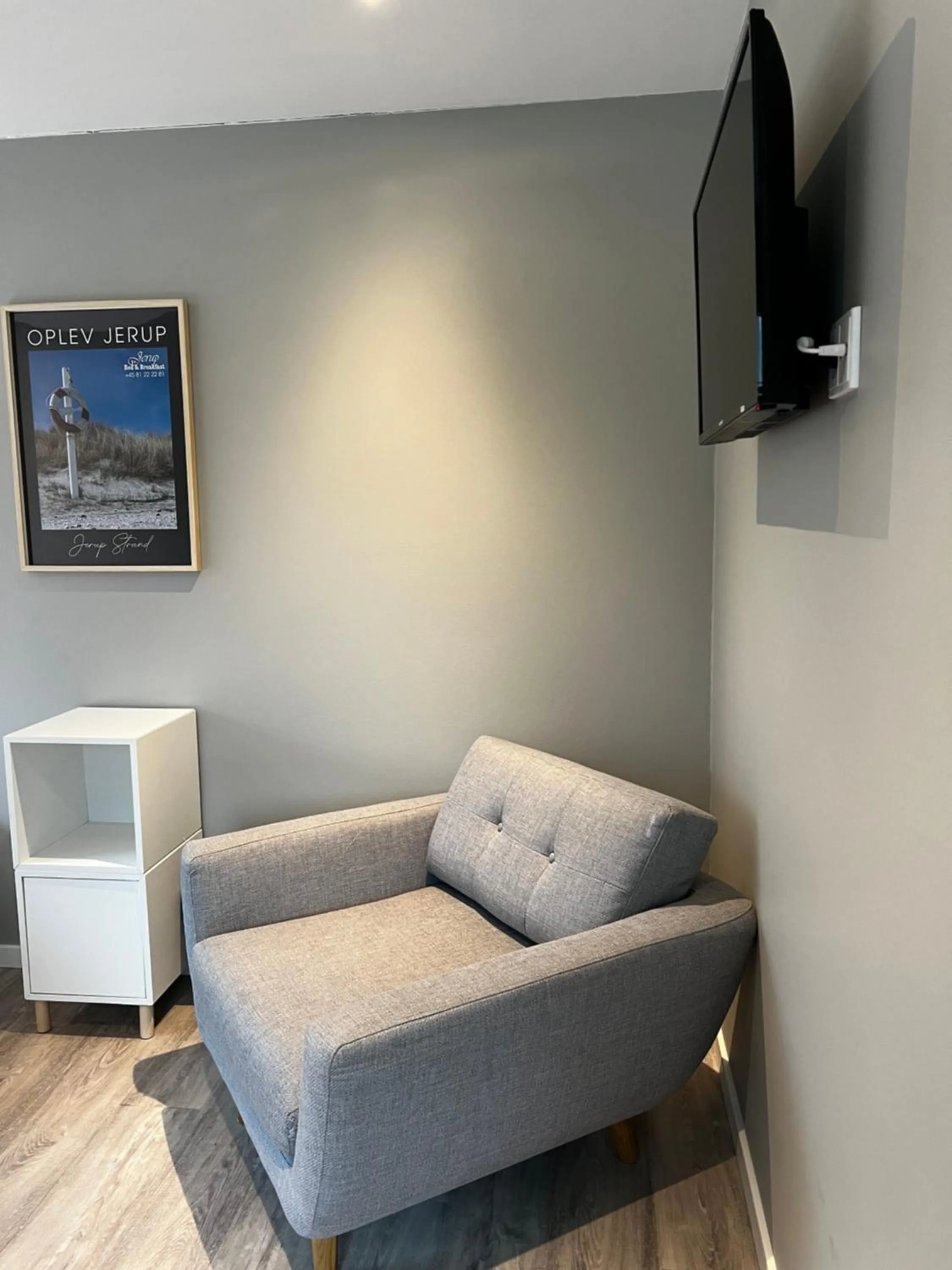 Communal lounge/ TV room in Jerup Bed & Breakfast