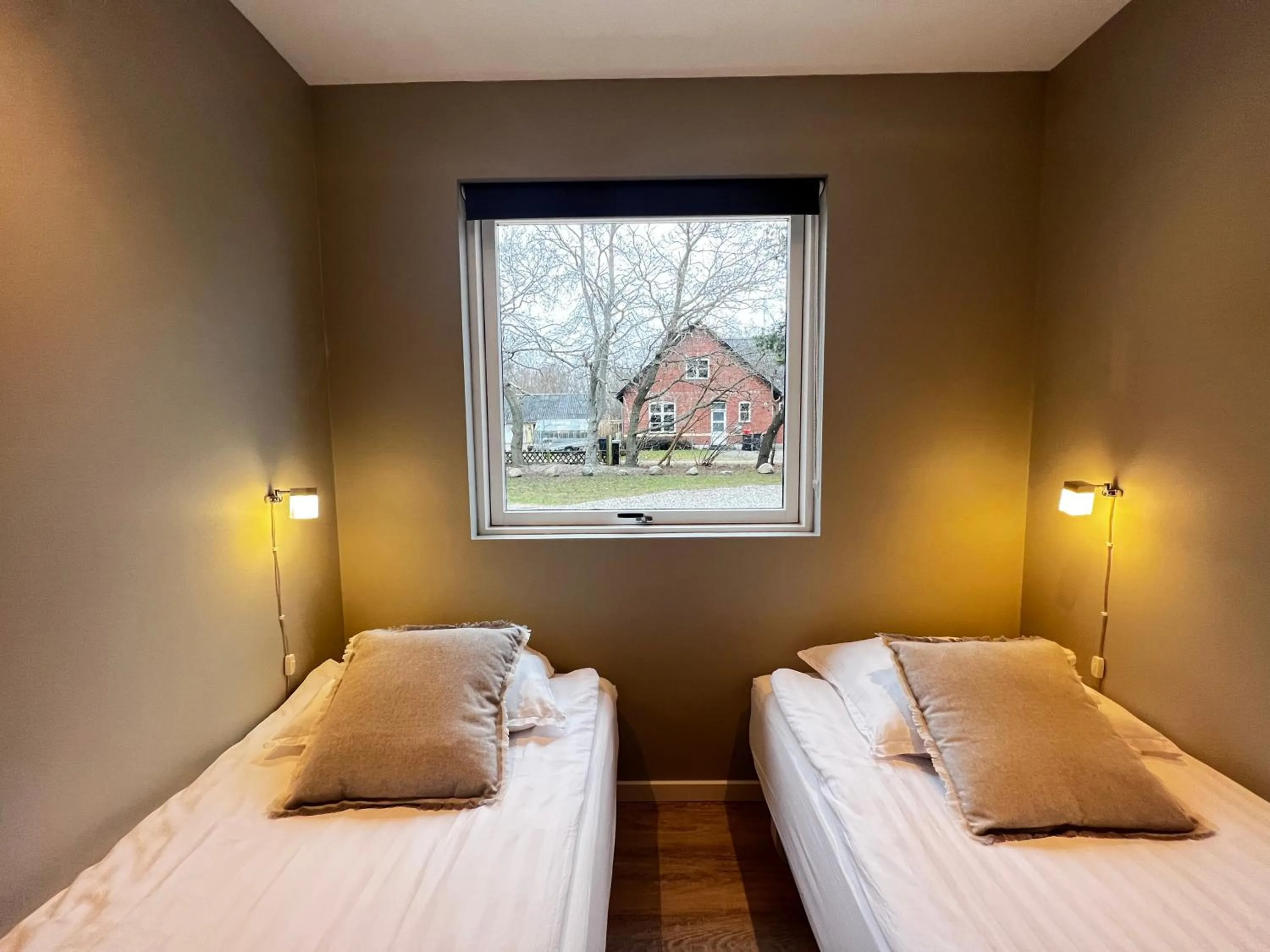 Bed in Jerup Bed & Breakfast