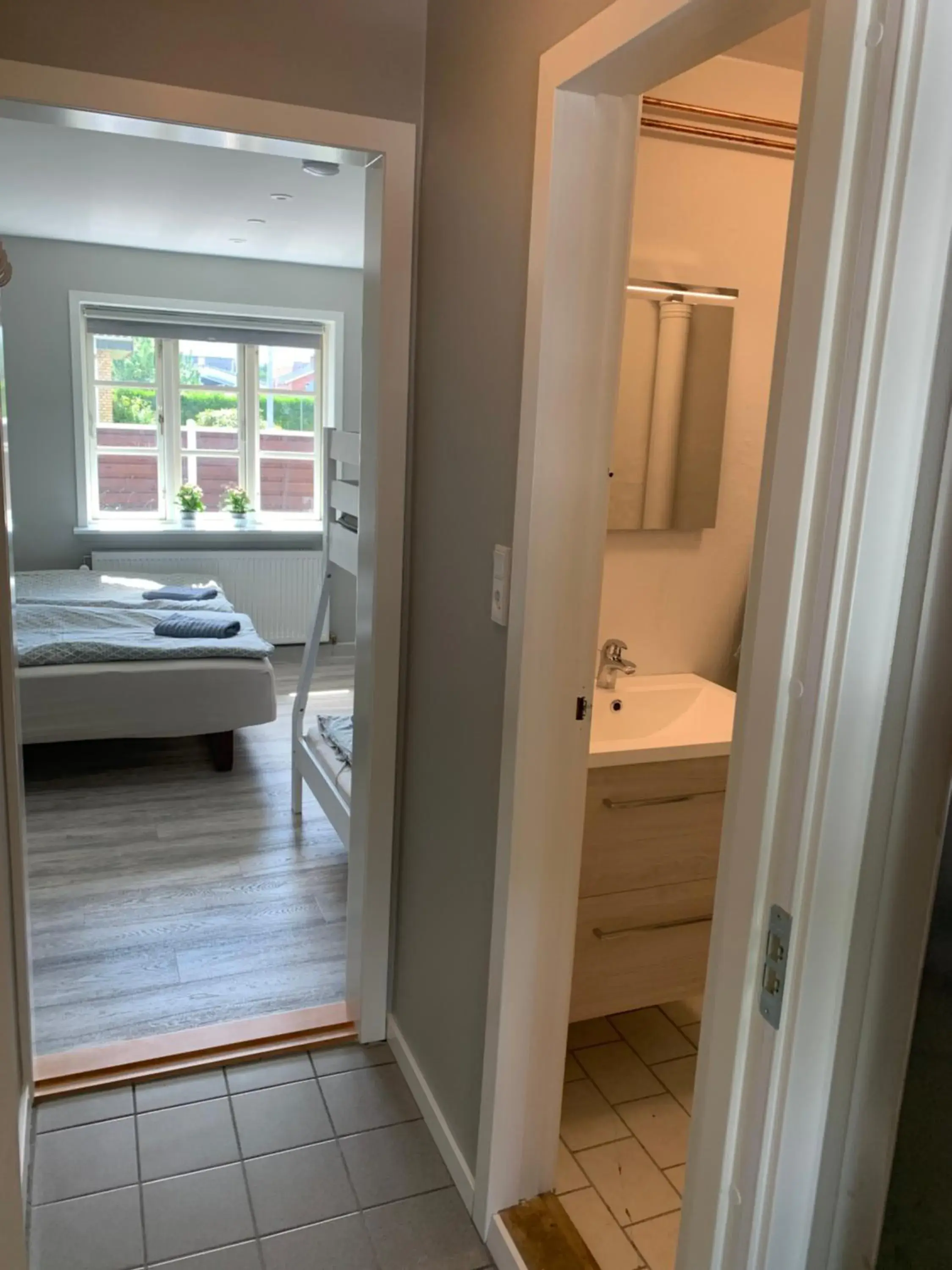 Family Room with Bathroom - single occupancy in Jerup Bed & Breakfast Family Room with Bathroom - single occupancy in Jerup Bed & Breakfast