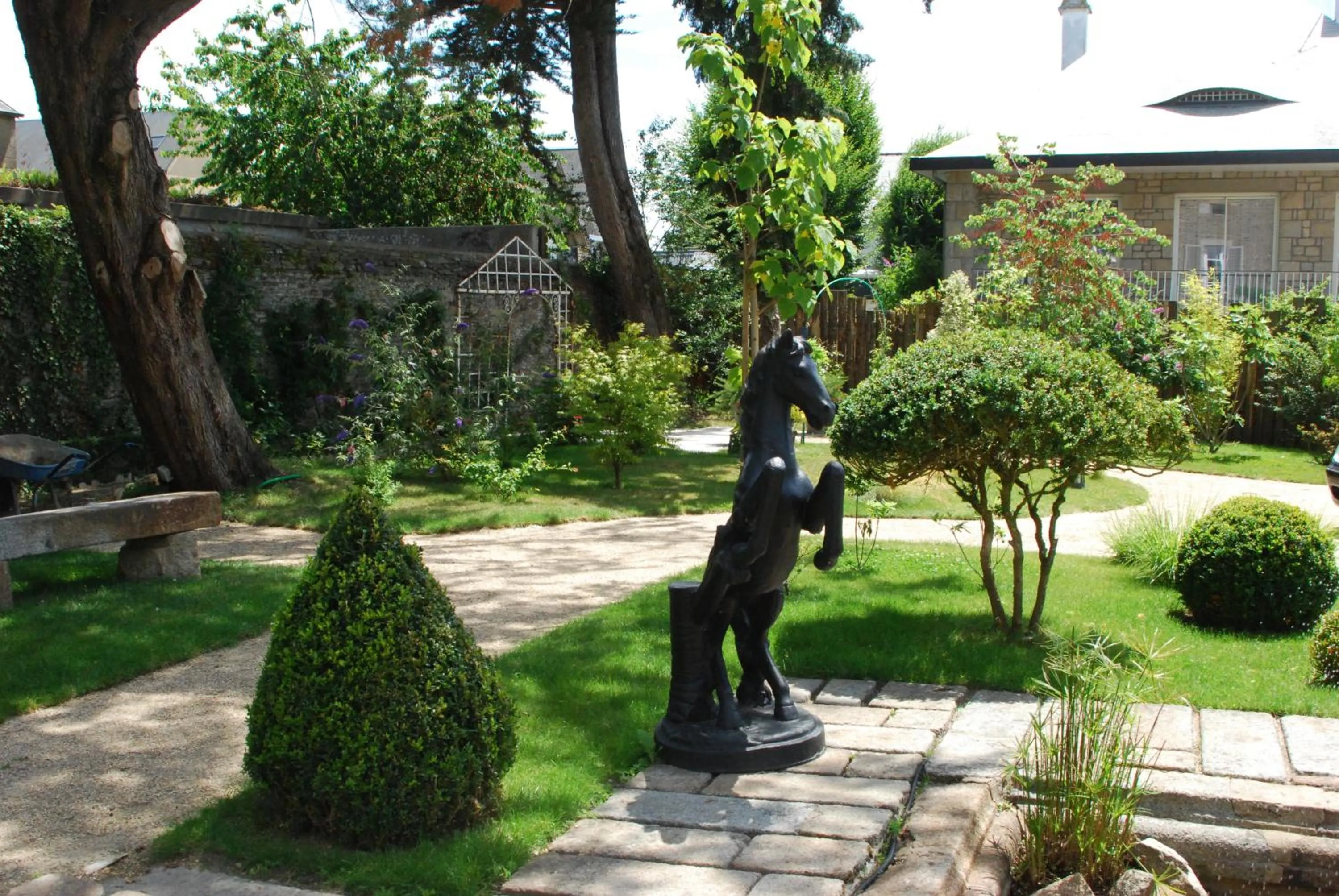 Garden in Hôtel Victor Hugo
